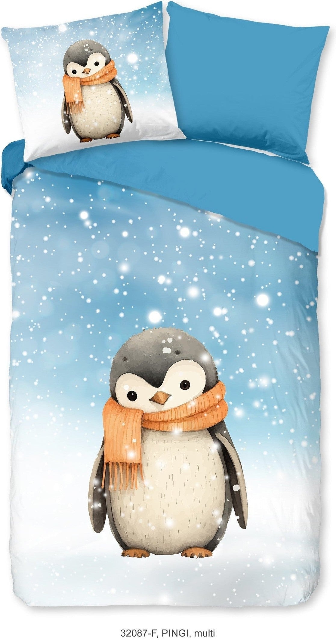 Good Morning Housse de Couette Flanelle Pingi Multi