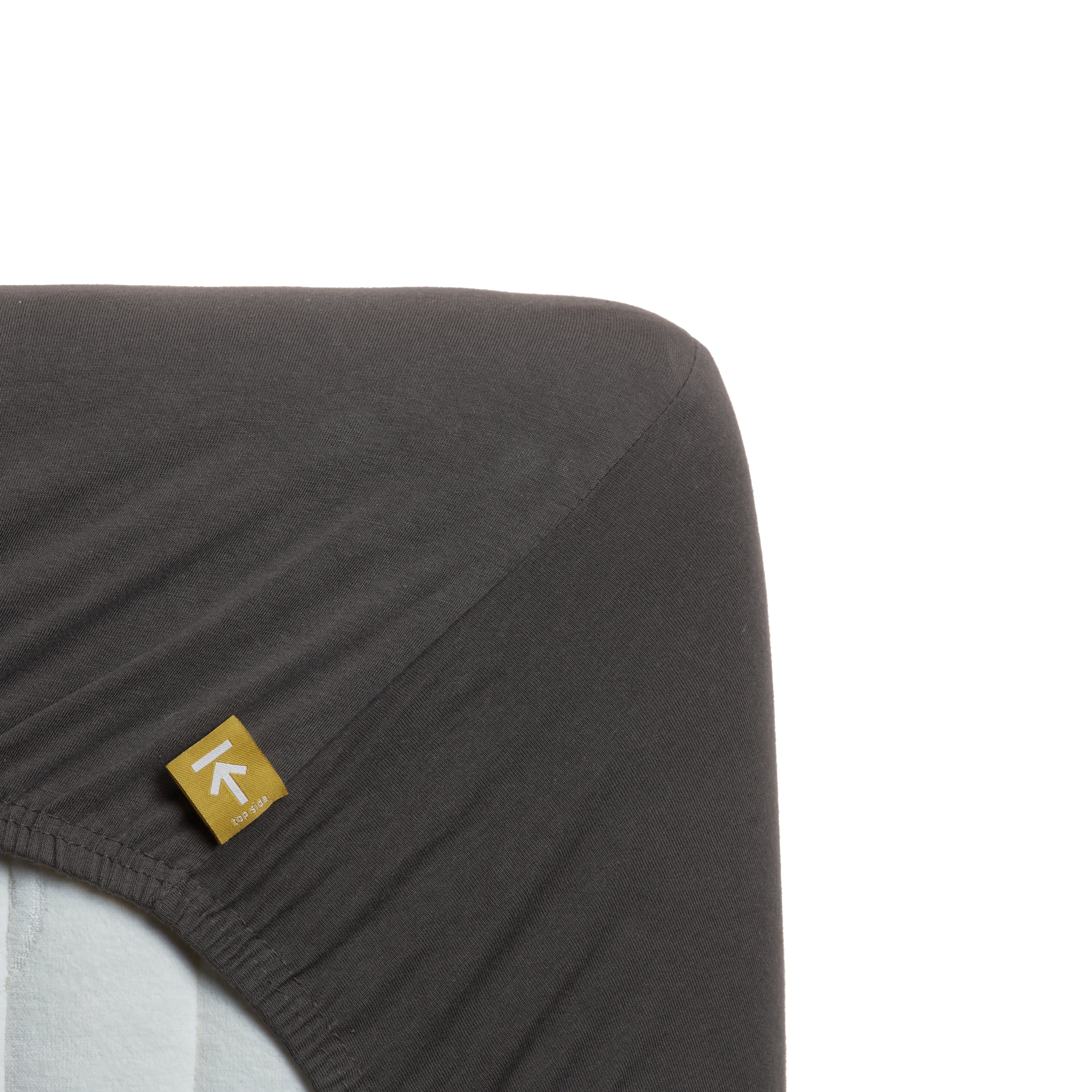 Beddinghouse topper hoeslaken jersey Antraciet #maat_70/80 x 200/220 cm