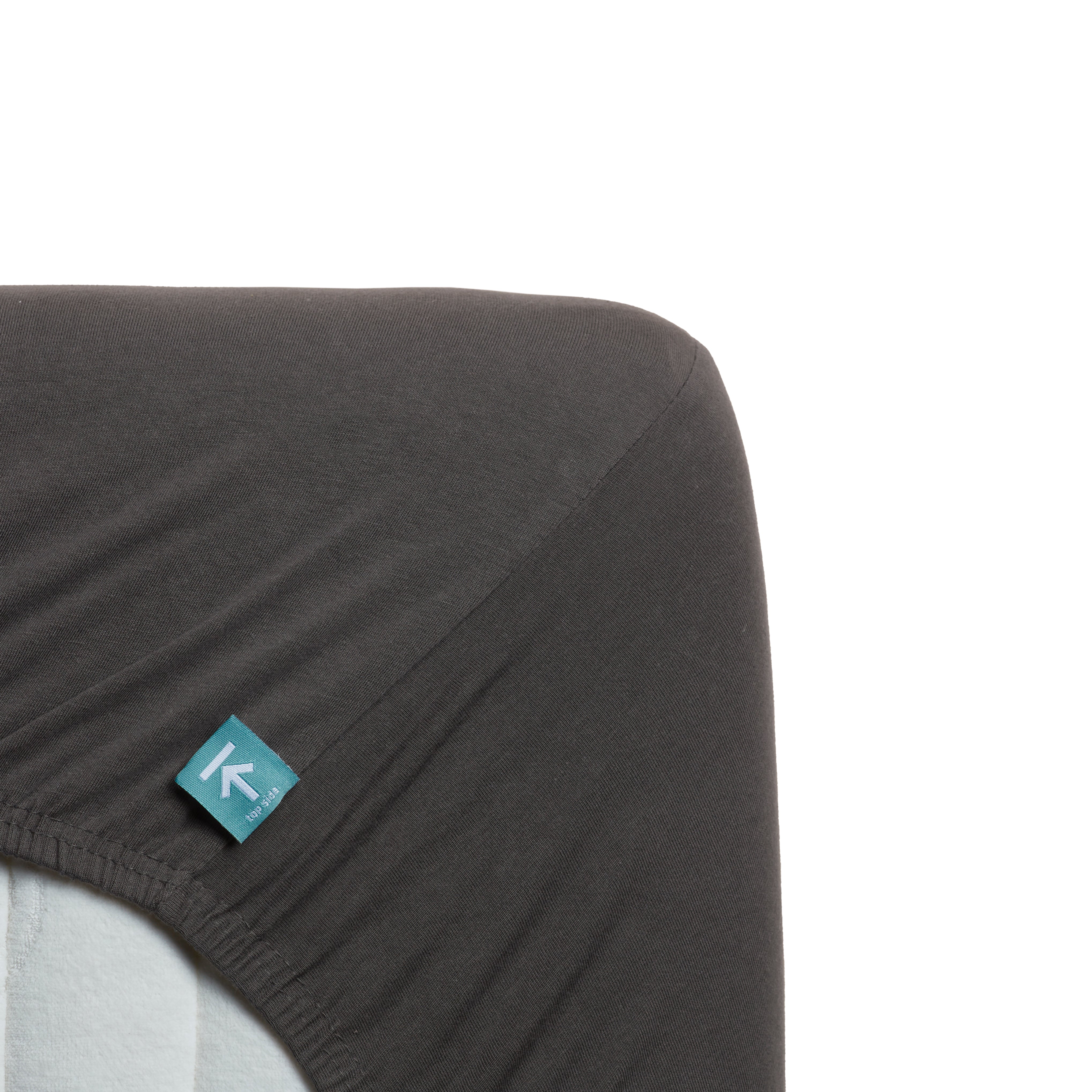 Beddinghouse topper hoeslaken jersey Antraciet #maat_200 x 200/220 cm