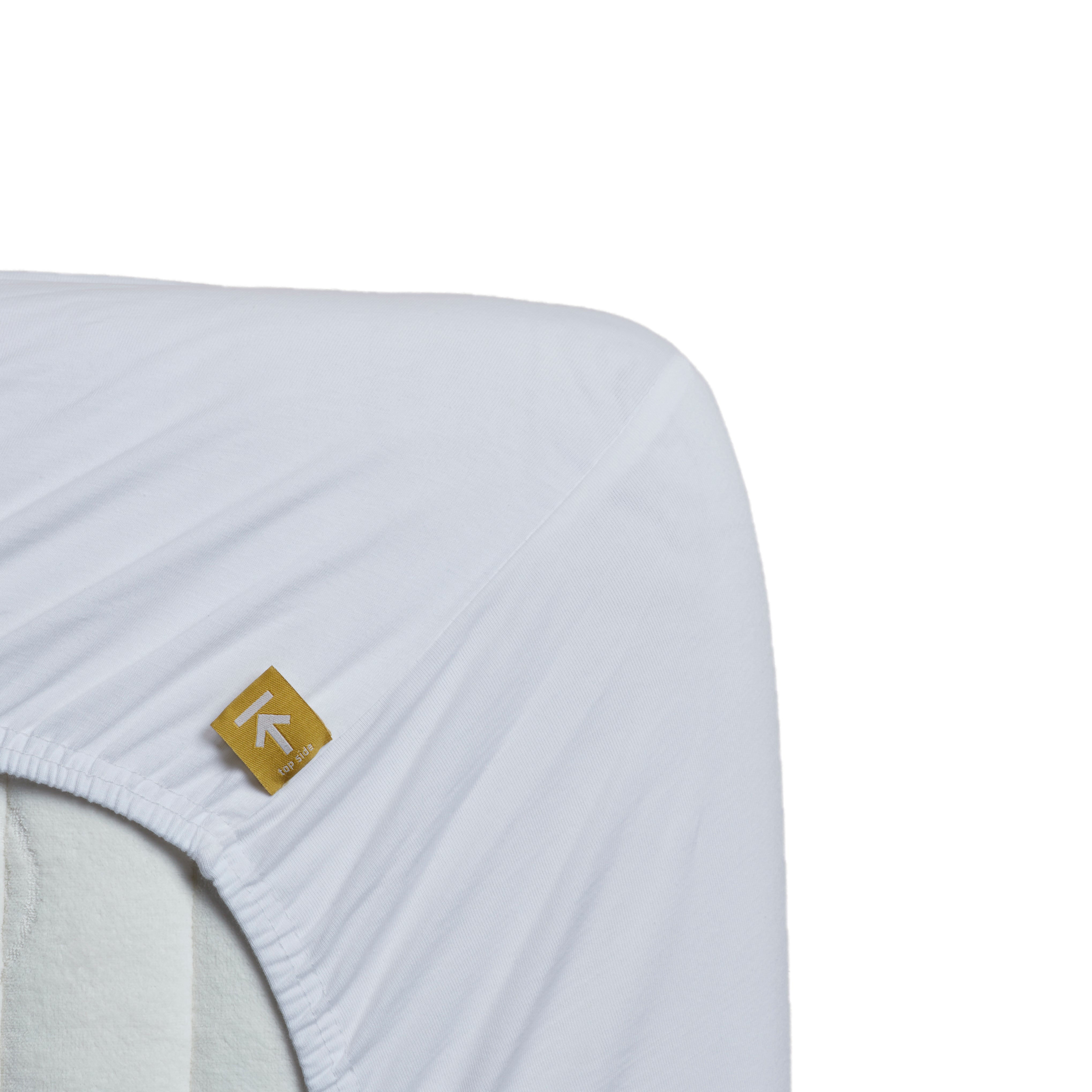 Beddinghouse topper hoeslaken jersey Wit #maat_70/80 x 200/220 cm