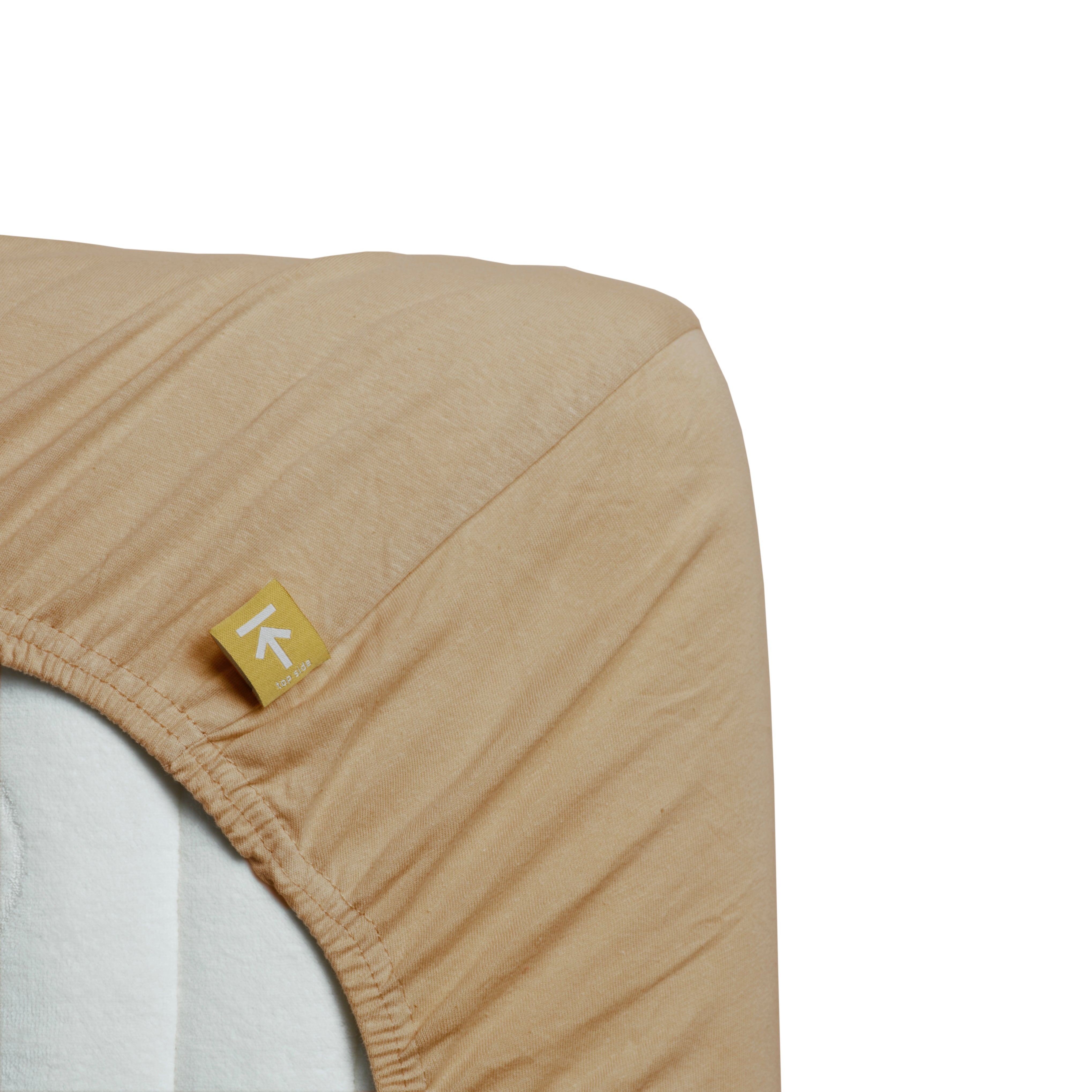Beddinghouse topper hoeslaken jersey Camel #maat_90 x 200/220 cm