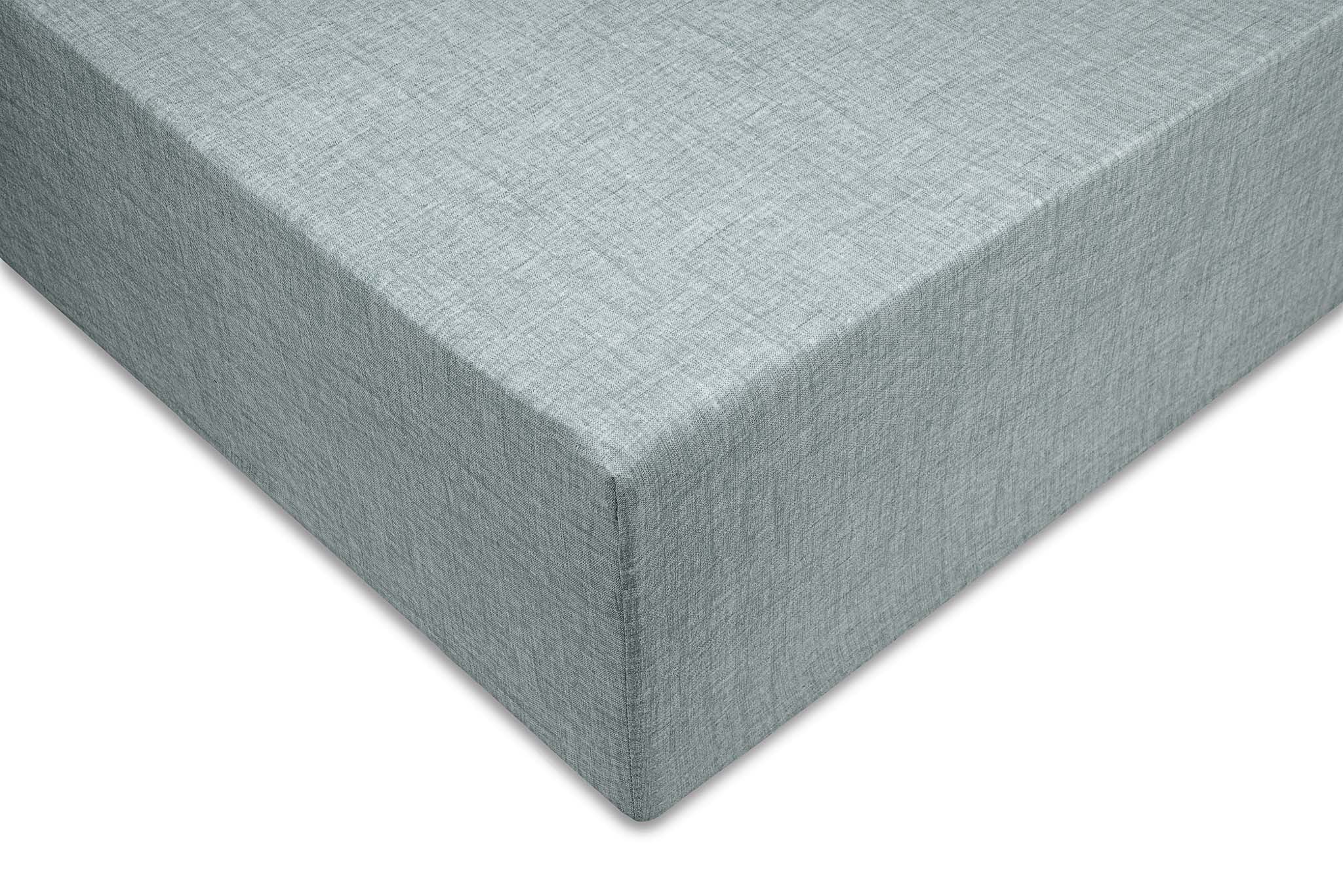 Zo Home hoeslaken Lino Stone Blue katoen