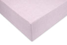 Zo Home hoeslaken Lino Grey Lilac katoen