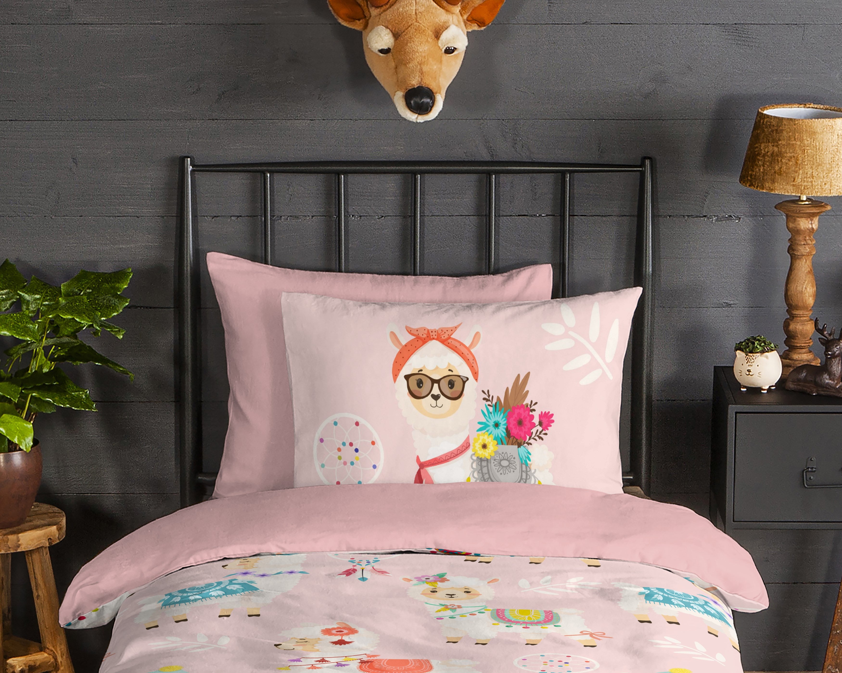Good Morning Bettbezug Flanell Ladida Pink
