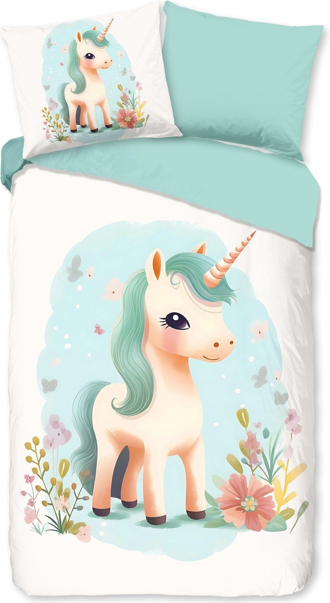 Good Morning Housse de Couette Flanelle One Multi