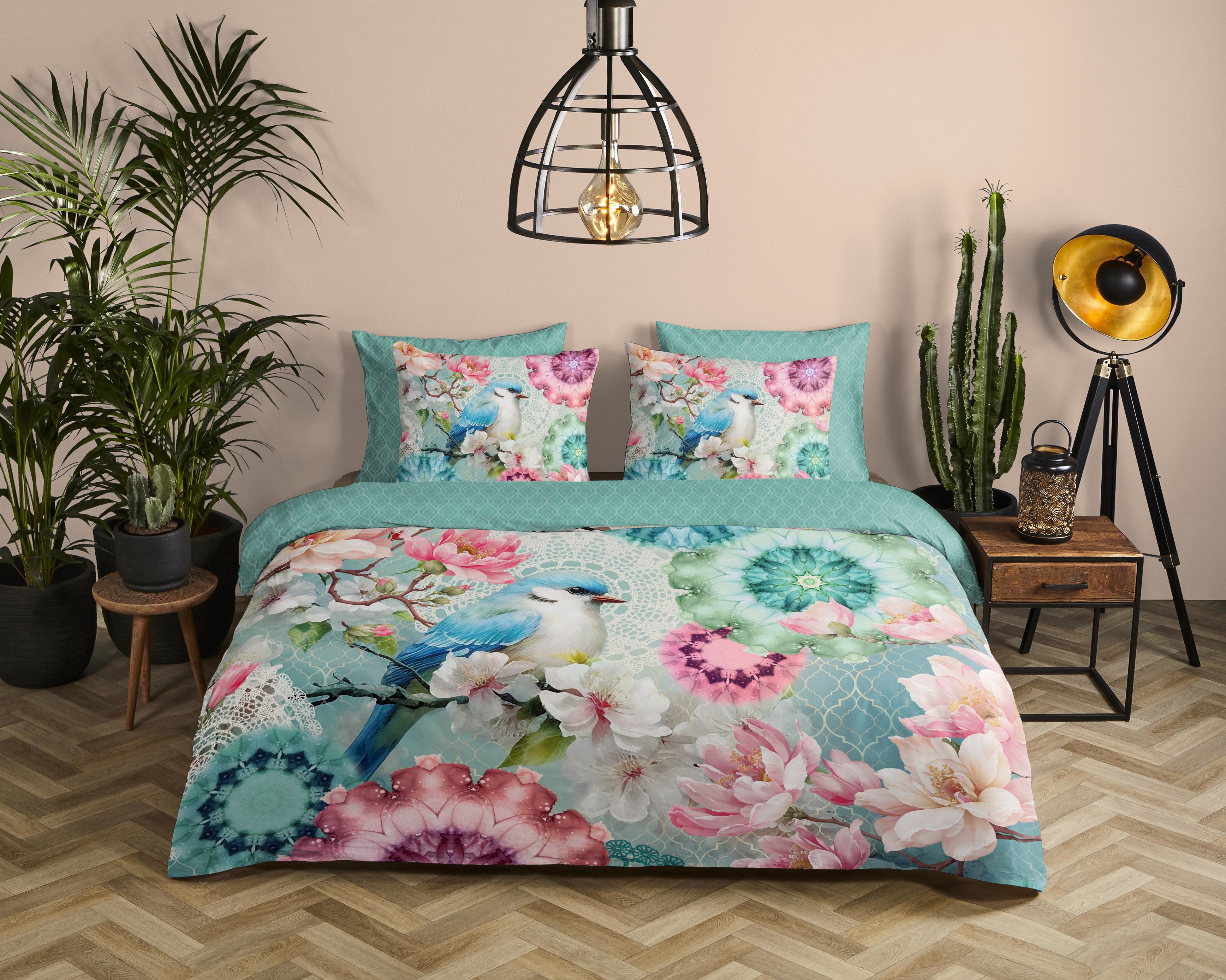 HIP Bettbezug Satin Eldisa - Mint