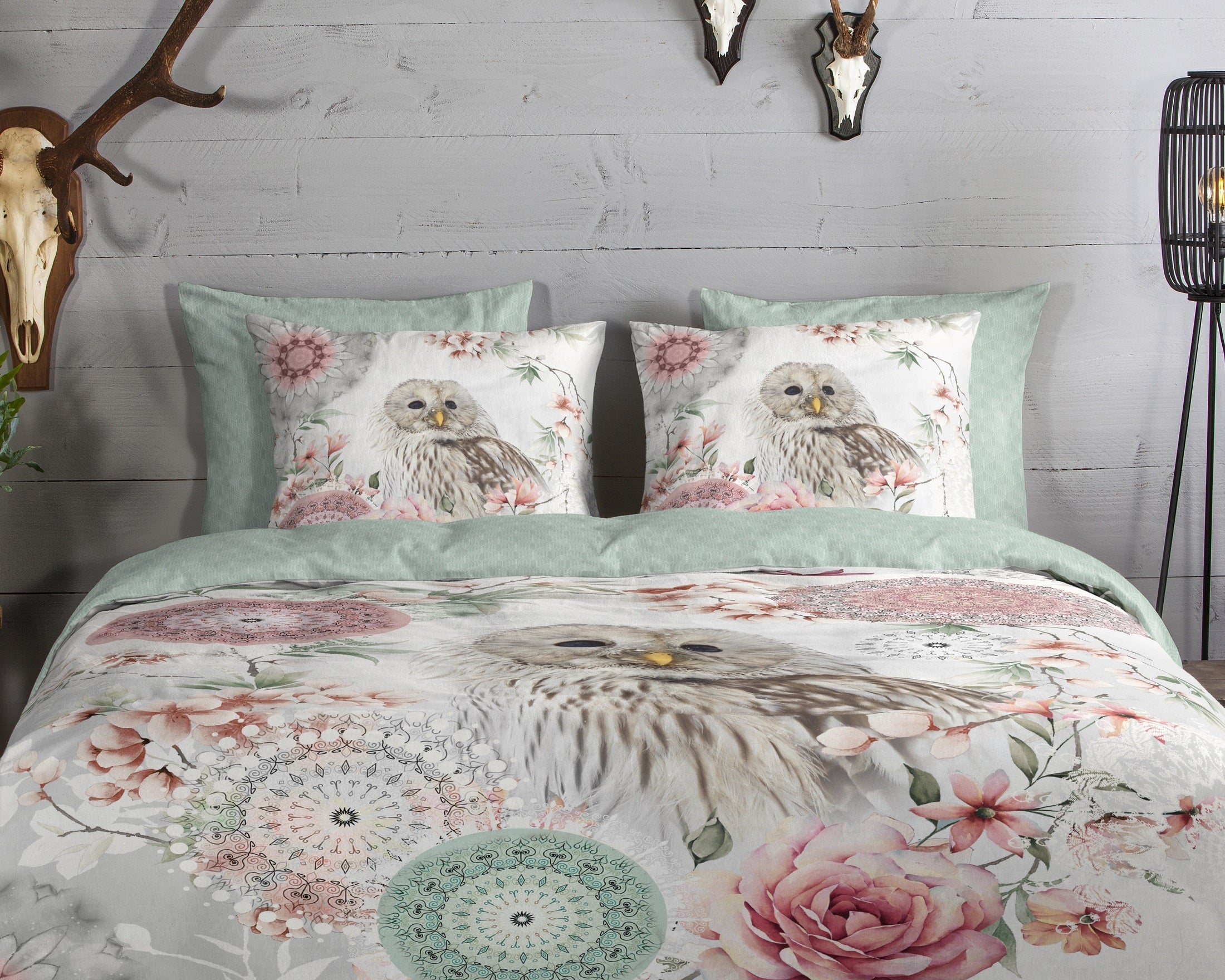 HIP Dekbedovertrek Flanel Omaira - Ecru