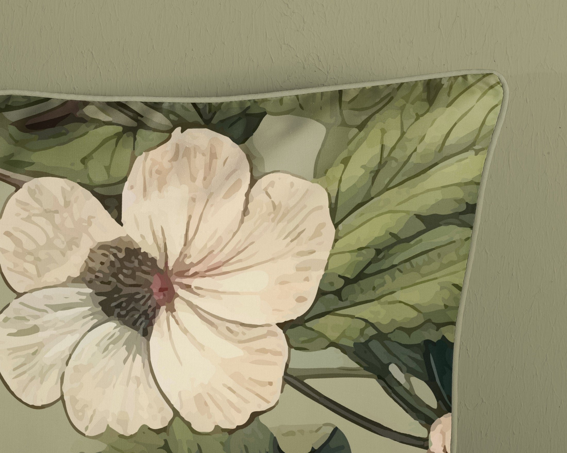 Descanso Dekbedovertrek Satijn Onaz - Green