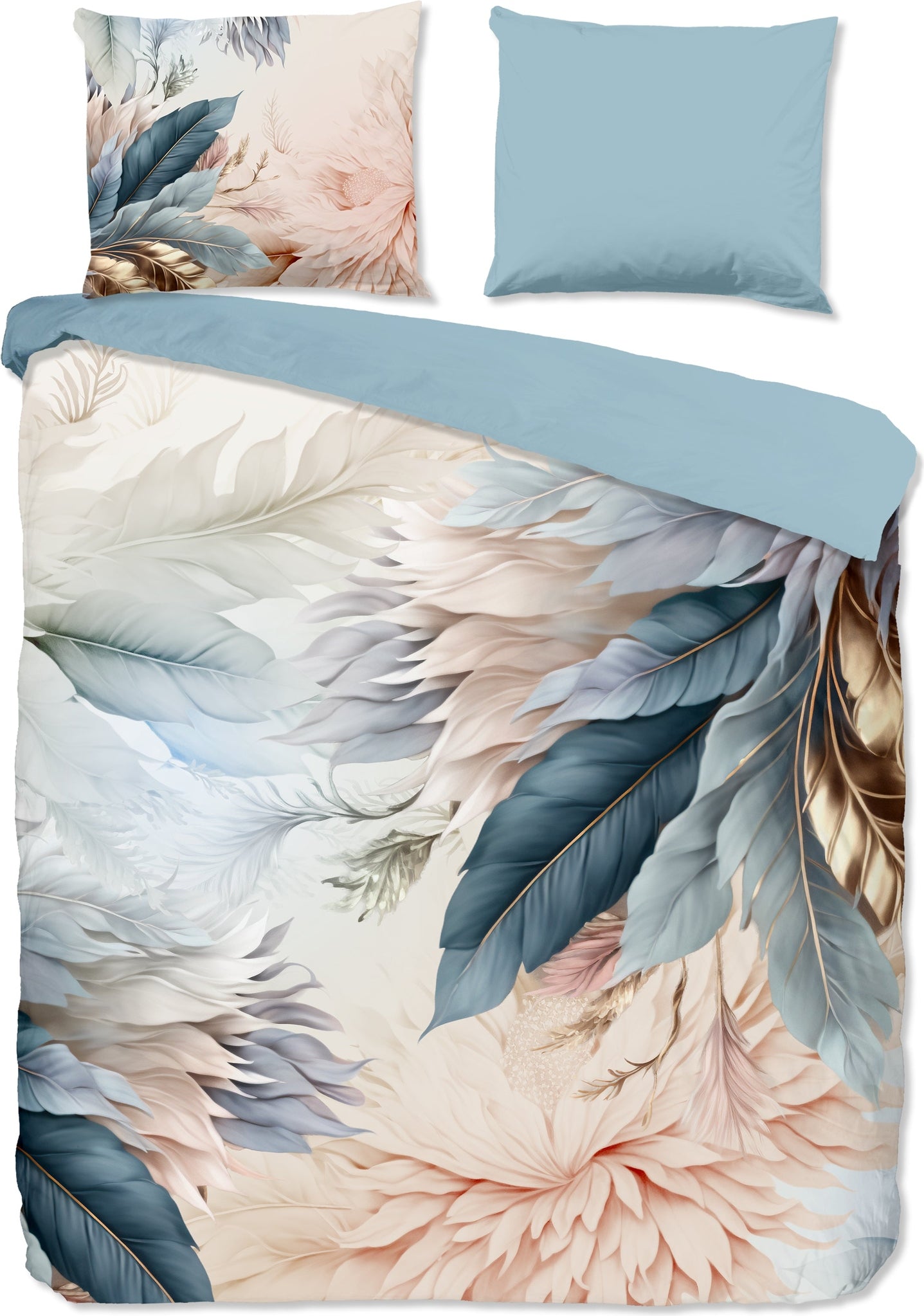 Good Morning Dekbedovertrek Katoen Diore - Multi