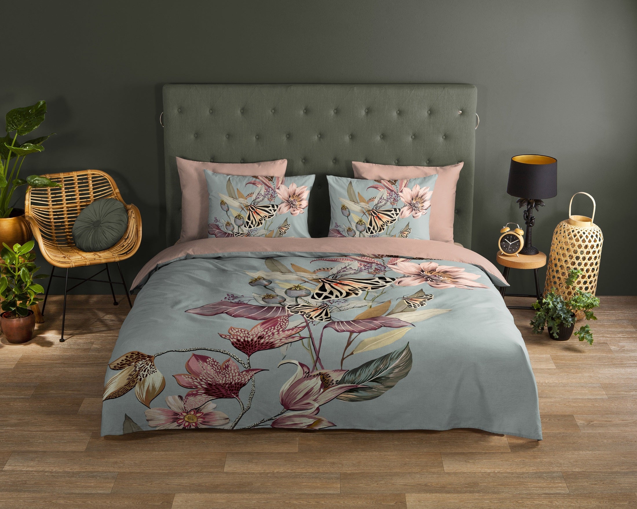 Good Morning Dekbedovertrek Katoen Lyave - Multi