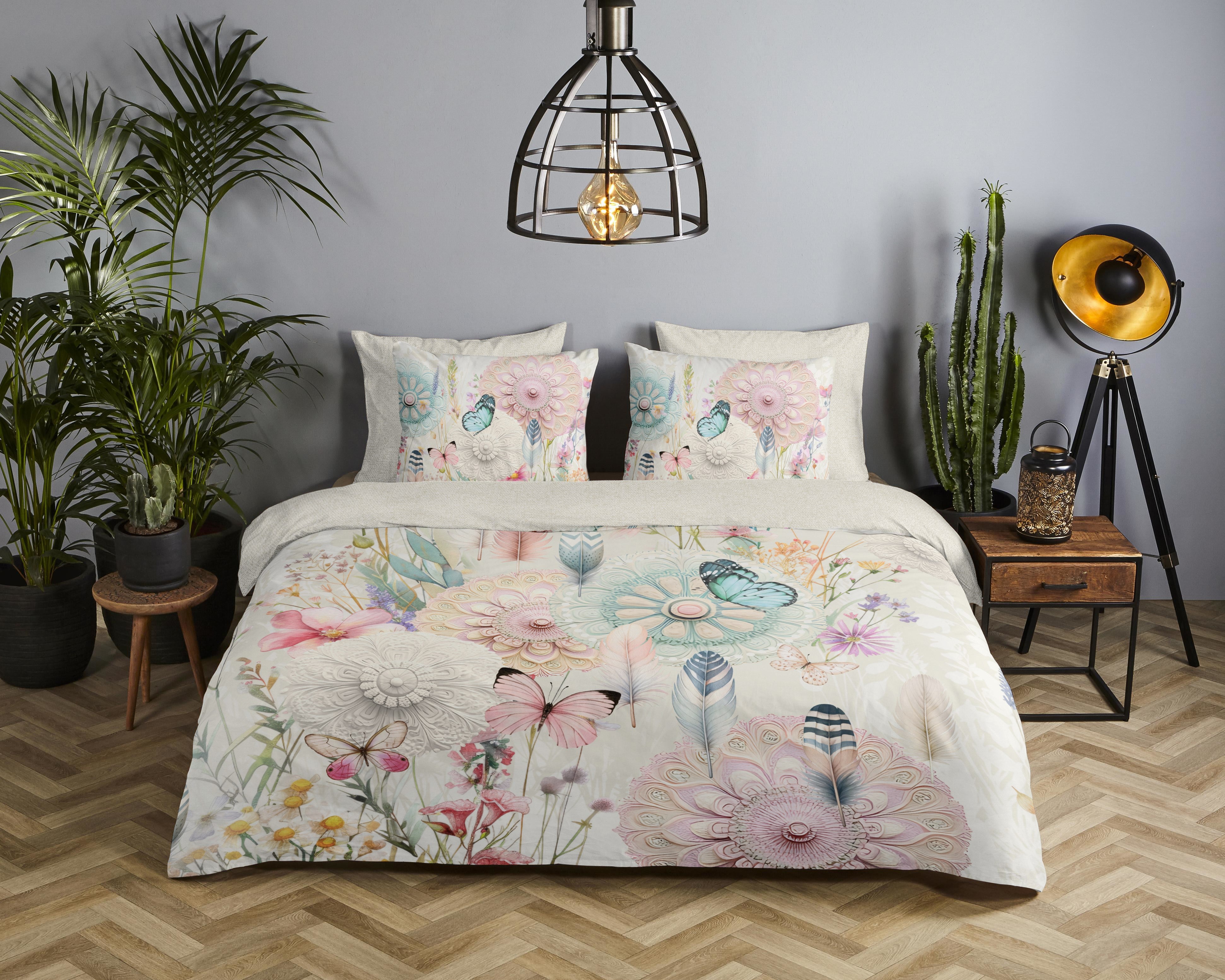 Housse de Couette Satin HIP Maysa - Écru