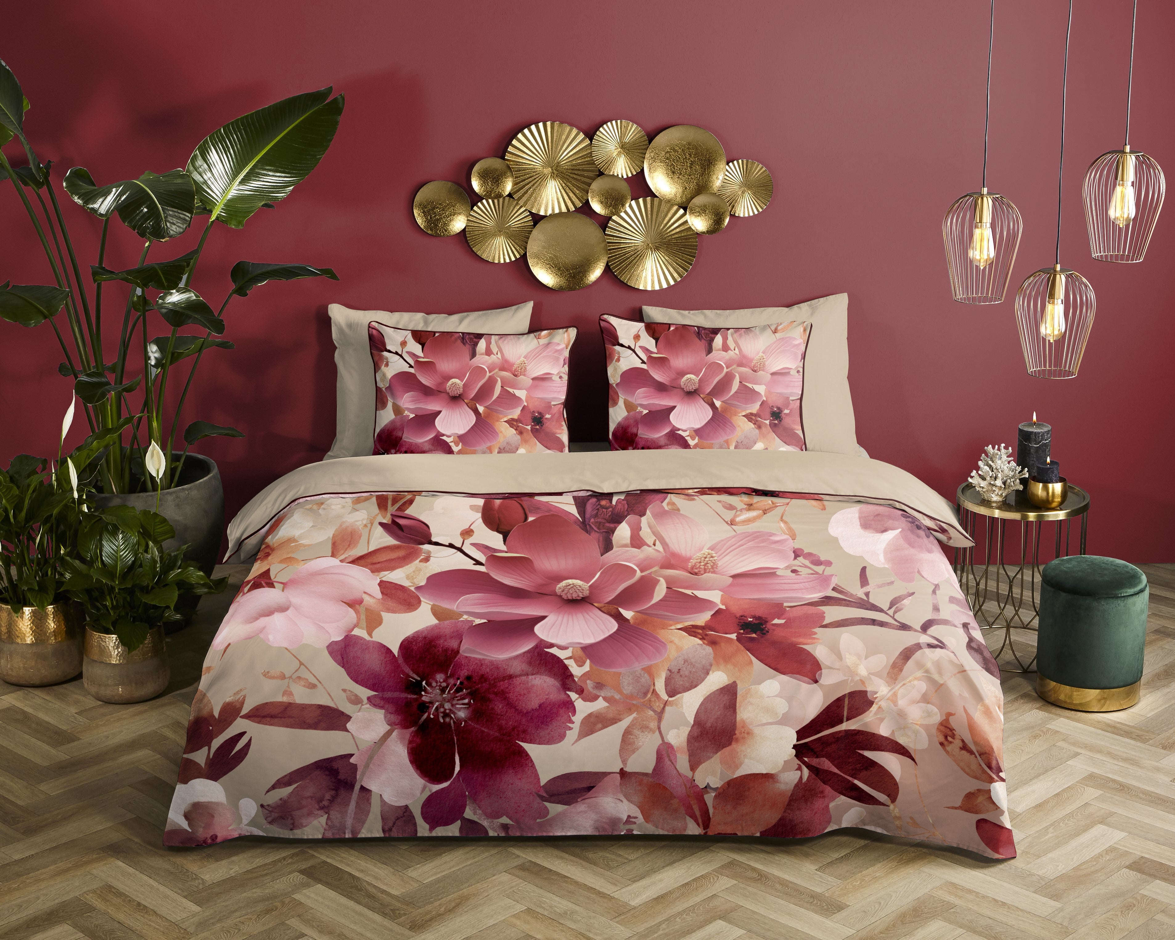 Descanso Housse de Couette Satin Chaja - Sable