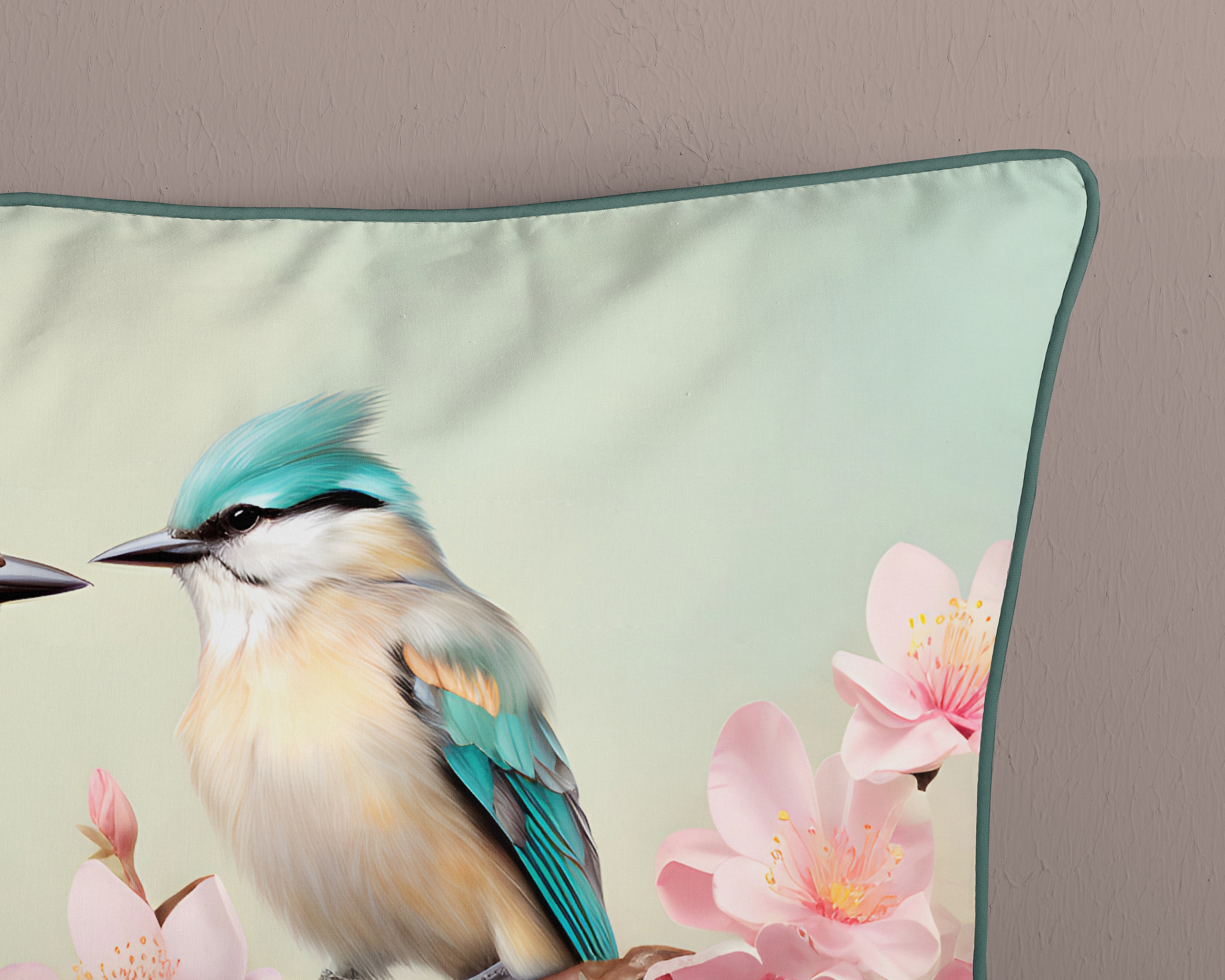 Descanso Bettwäsche Satin Minne - Mint