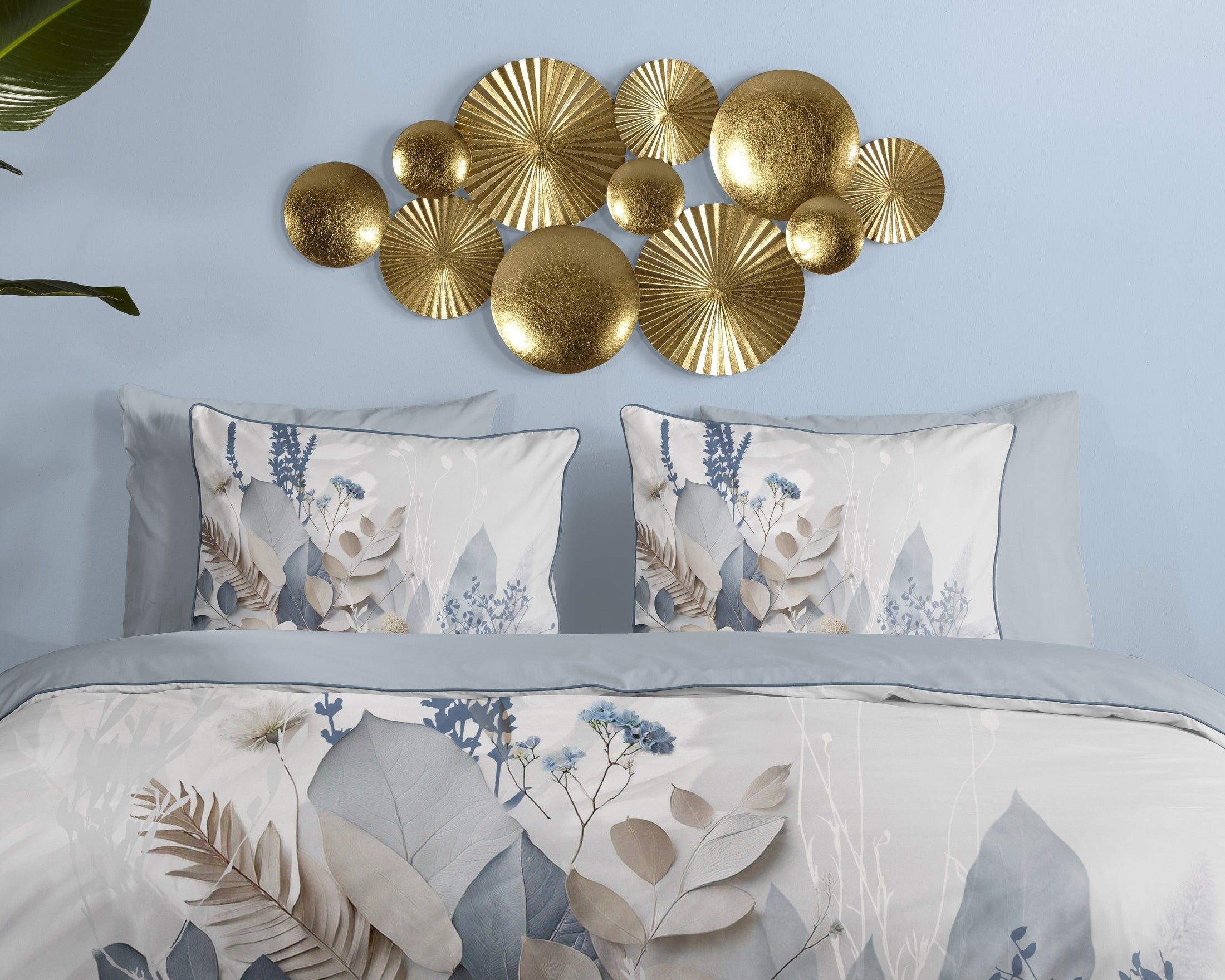 Descanso Dekbedovertrek Satijn Junte - Grey