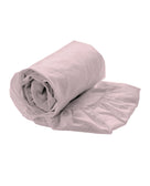 Yellow hoeslaken Percale Cloud Pink katoen percale