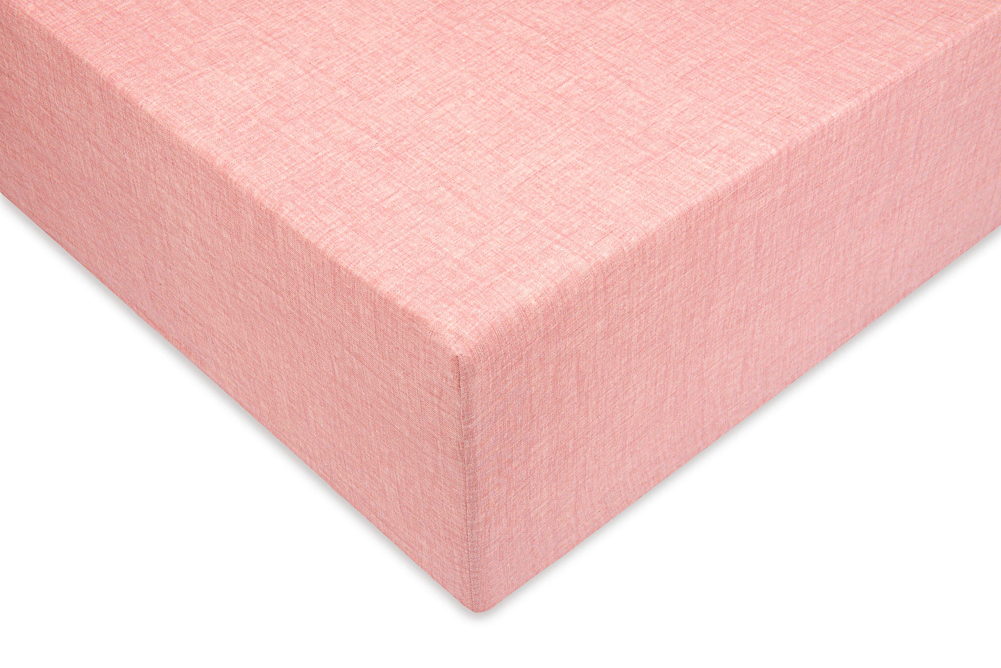 Zo Home hoeslaken Lino Shell Red katoen