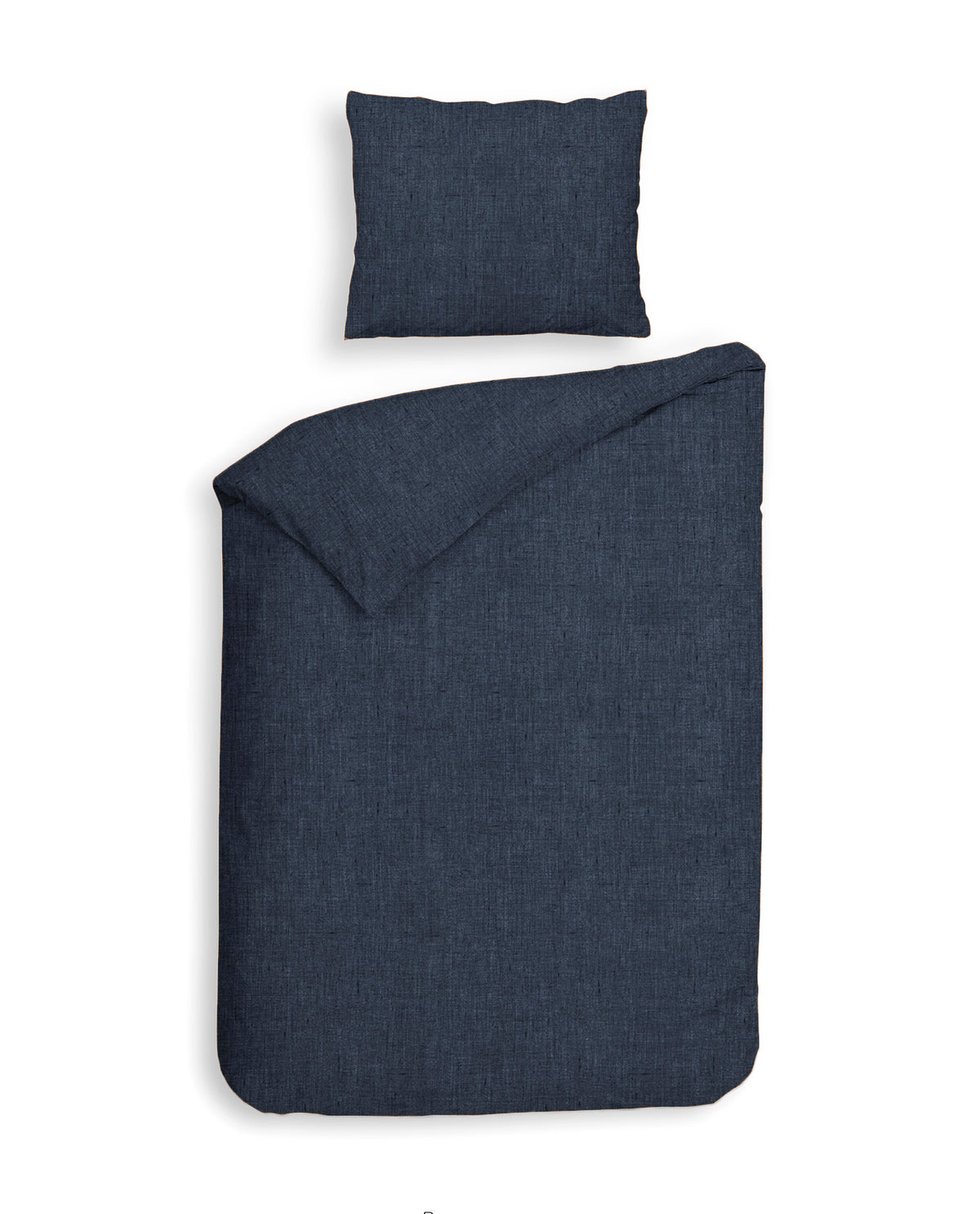Heckettlane dekbedovertrek Franela Dark Blue flanel