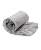 Yellow hoeslaken Suite Mumbai Vaporous Grey percale