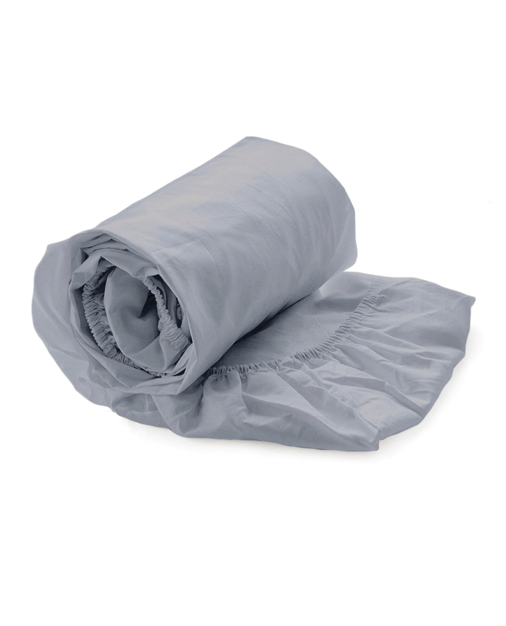 Yellow hoeslaken Suite Mumbai Delicate Blue percale