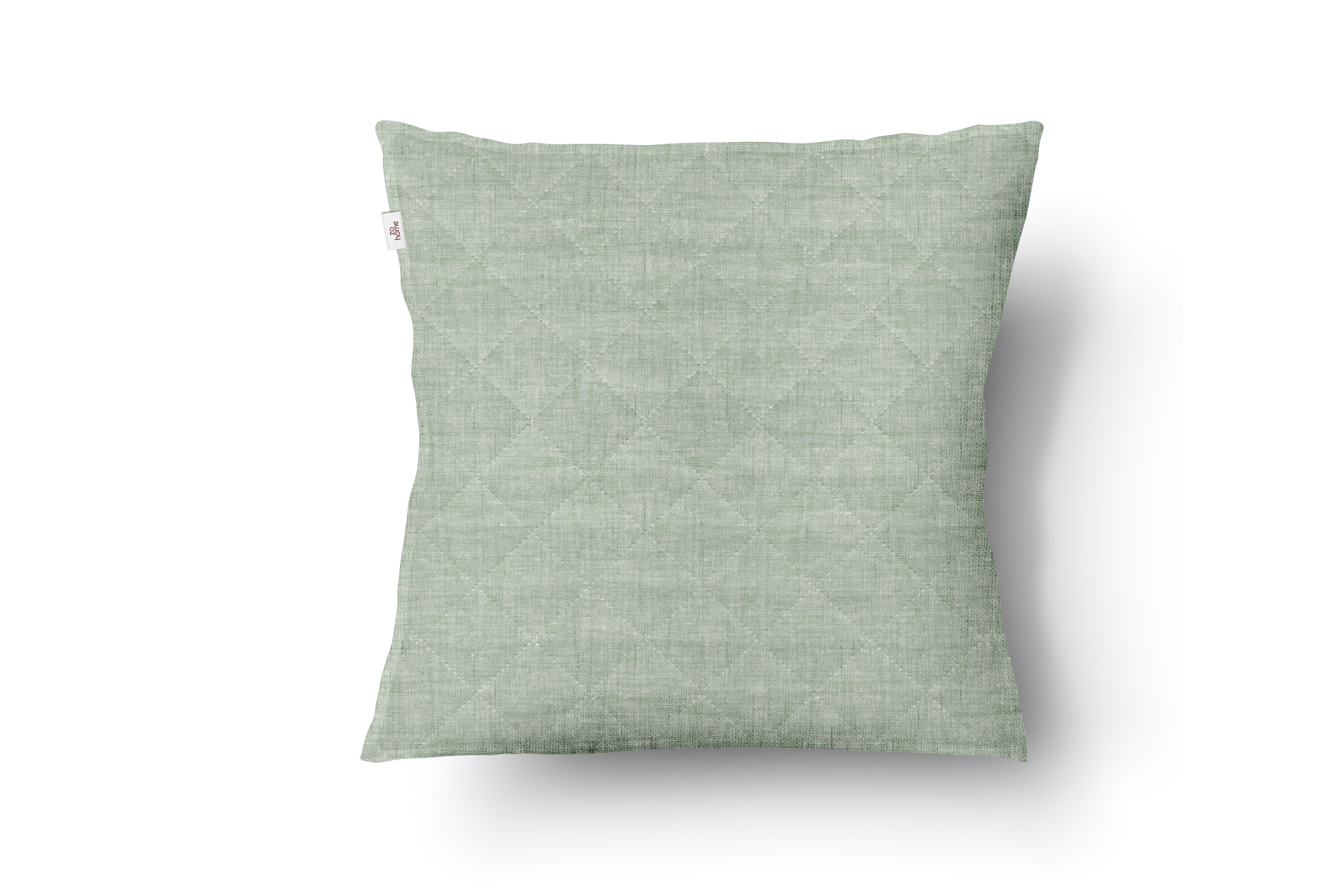 Zo Home sierkussen Banda di Lino Moss Green polyester