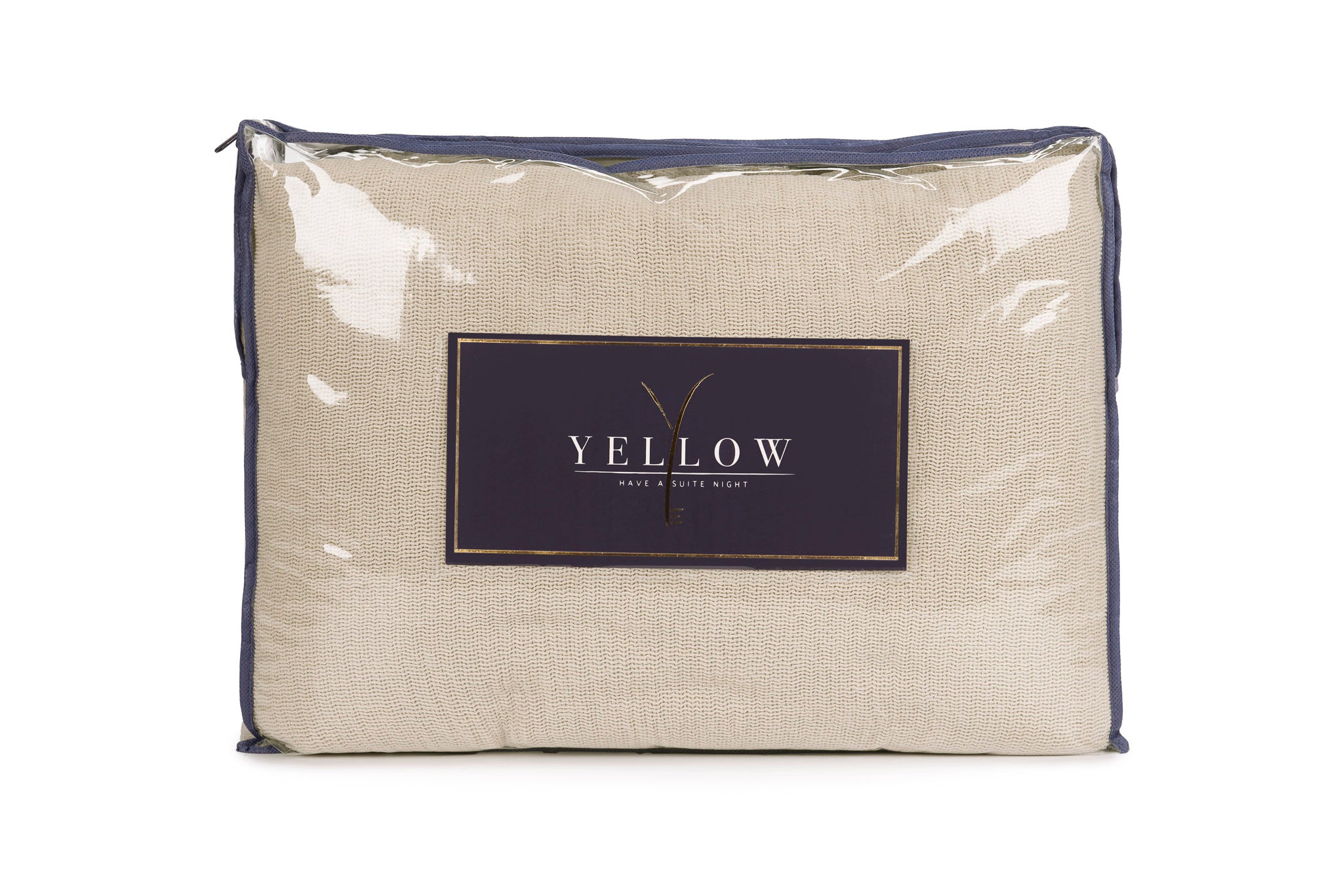 Yellow bedsprei ICA Moon Sand katoen