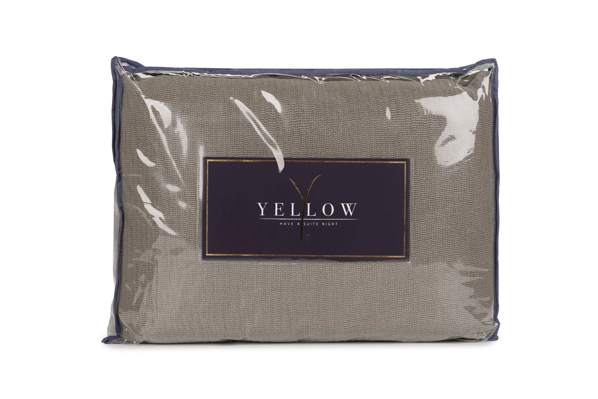Yellow bedsprei ICA Desert Taupe katoen