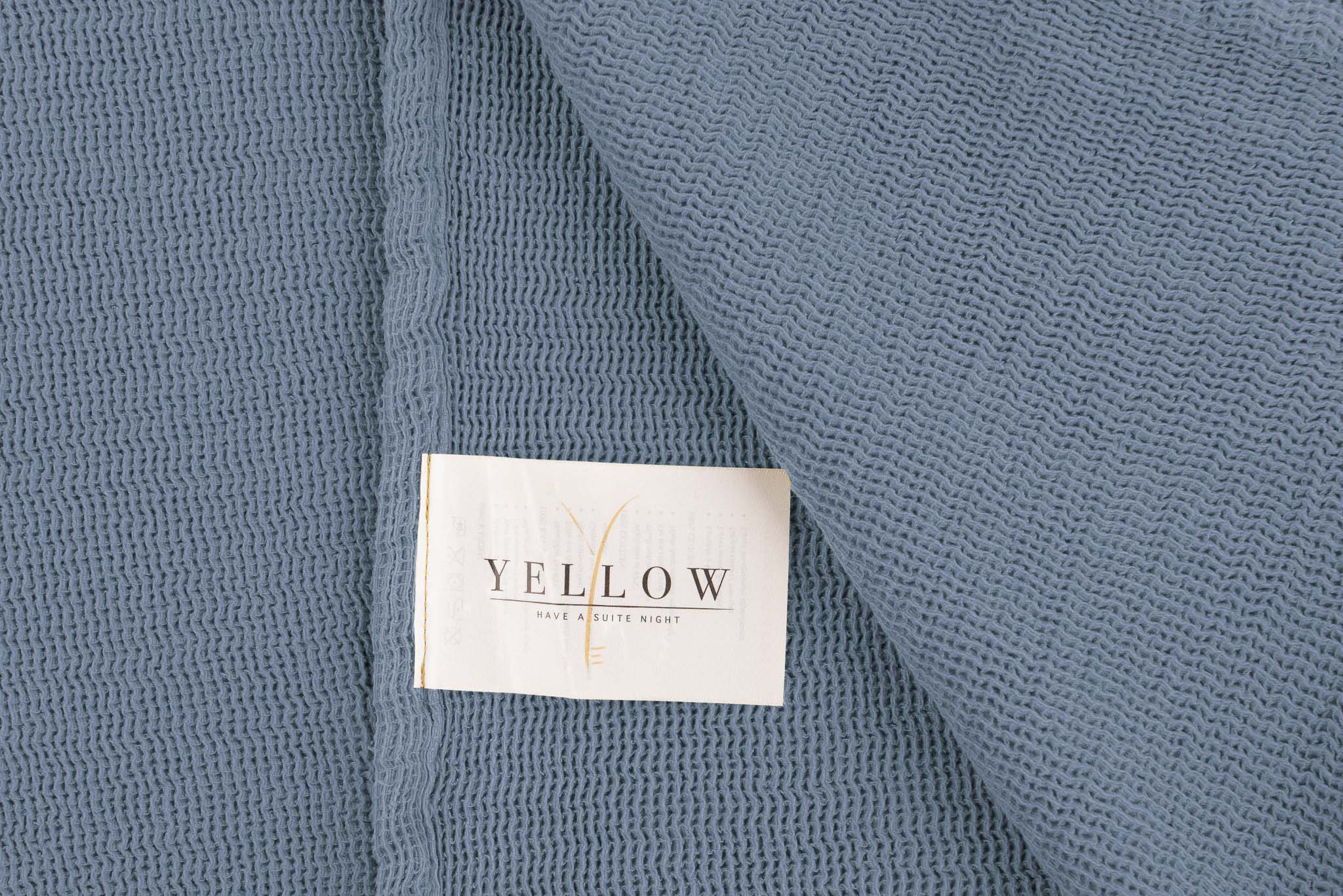 Yellow bedsprei ICA Pacific Blue katoen