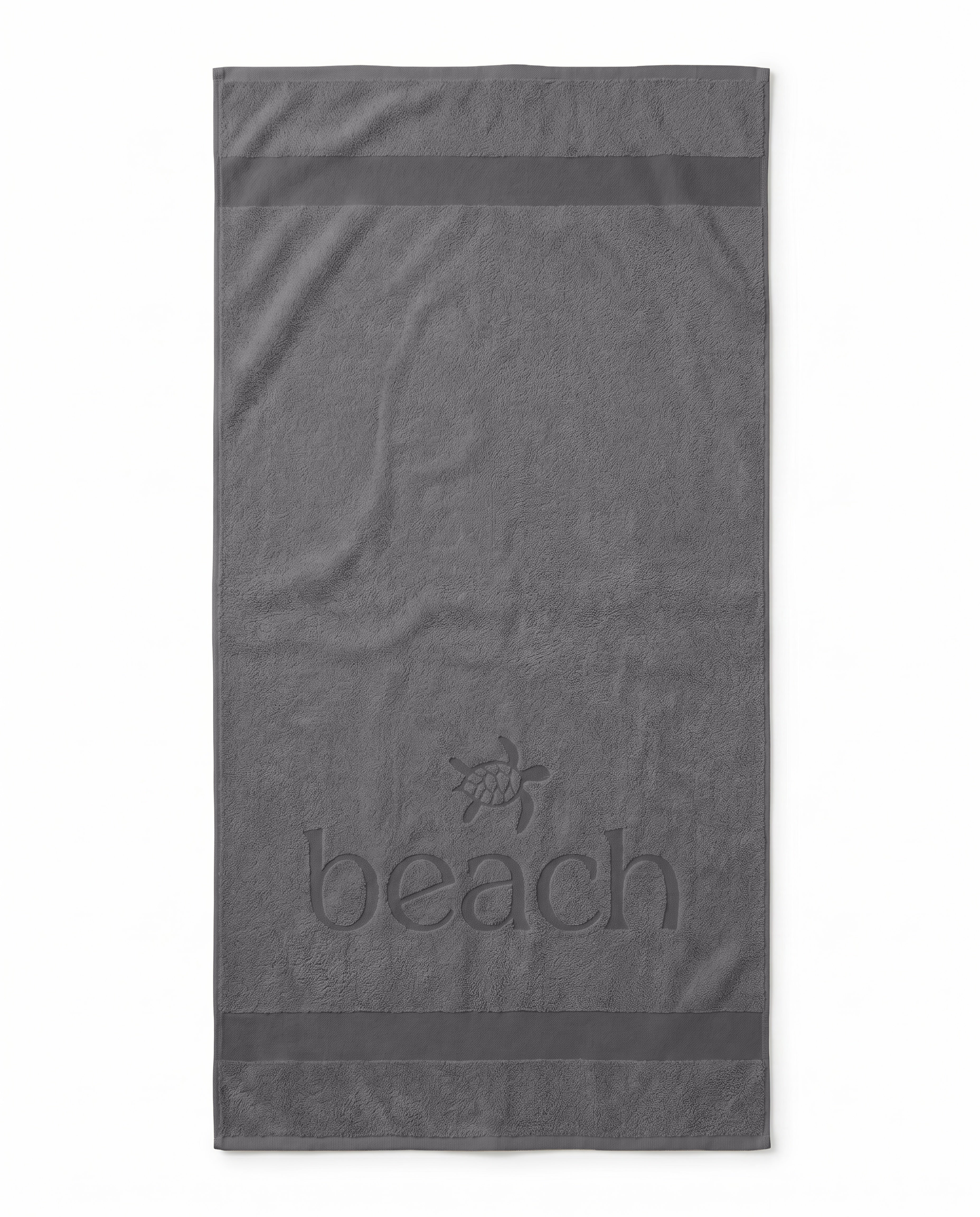 Zo Home strandlaken Turtle Beach Grey