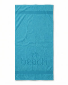 Zo Home Drap de plage Turtle Beach Light Blue