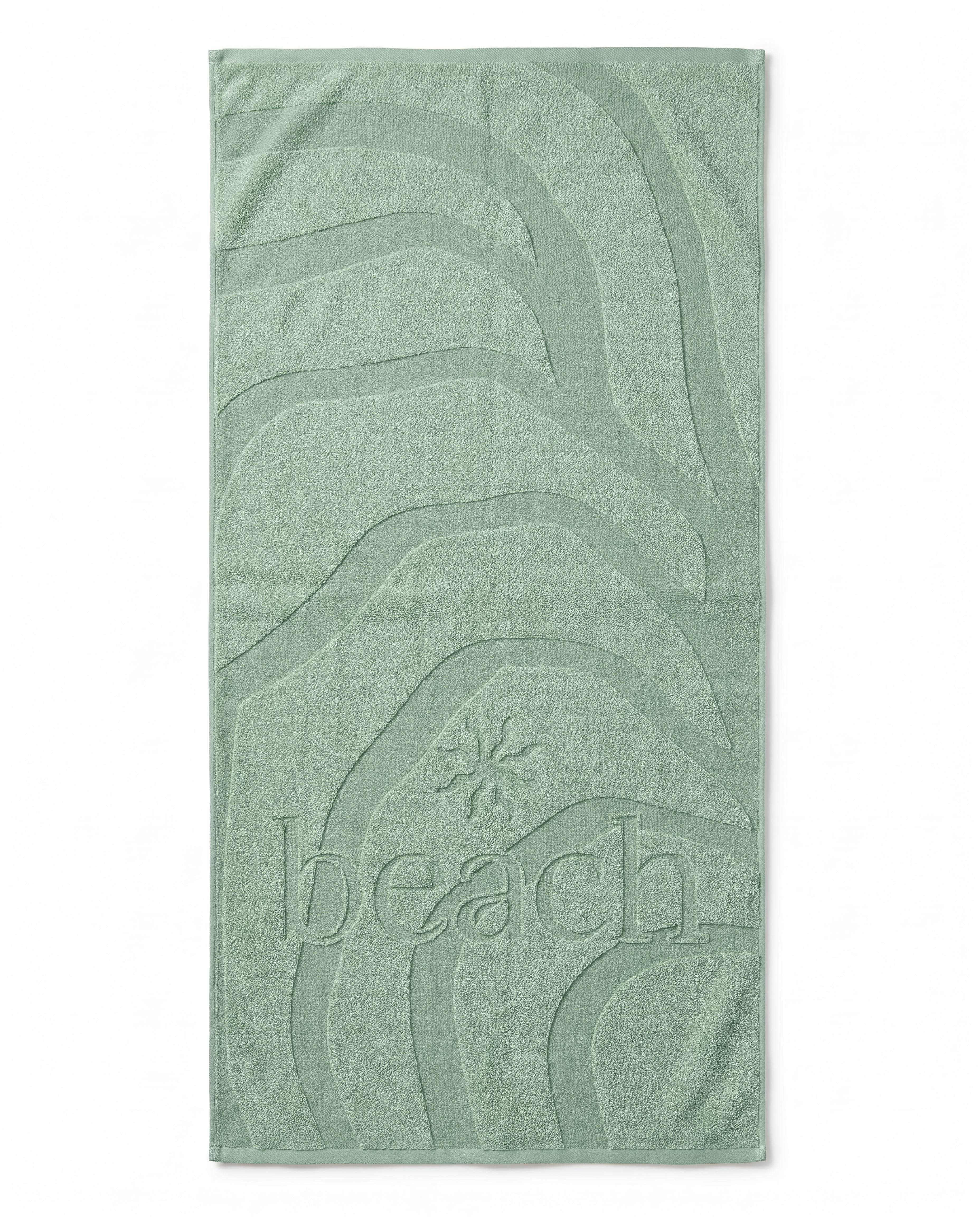Zo Home strandlaken Lazy Beach Light Green
