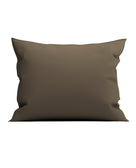 Yellow kussensloop Percale Pine Taupe percale