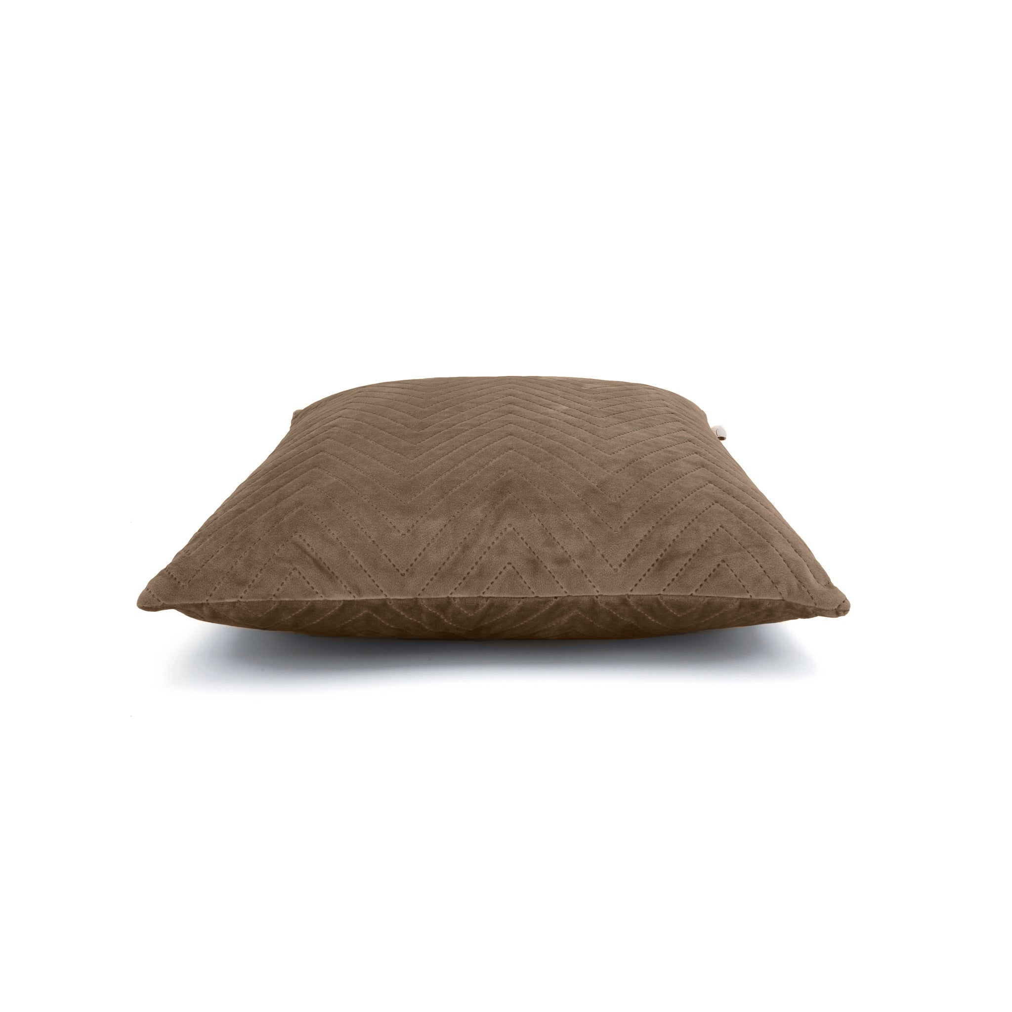 Yellow kussensloop Madeline Taupe polyester