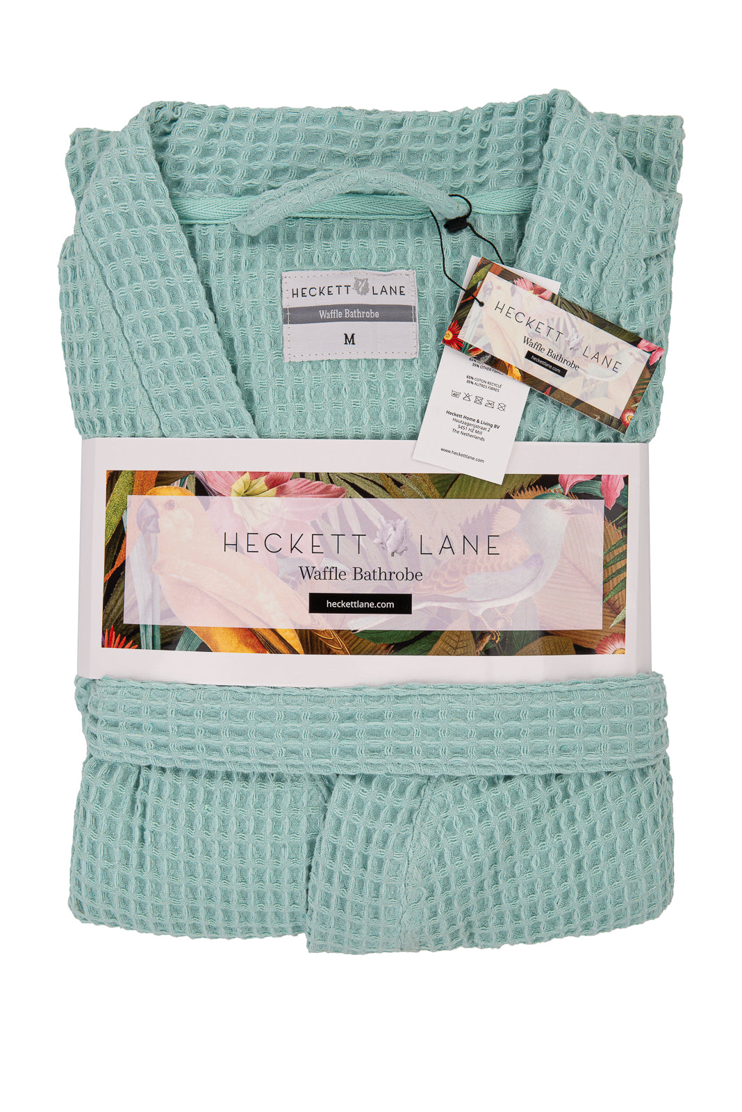 Heckettlane badjas Wafel Sea Green