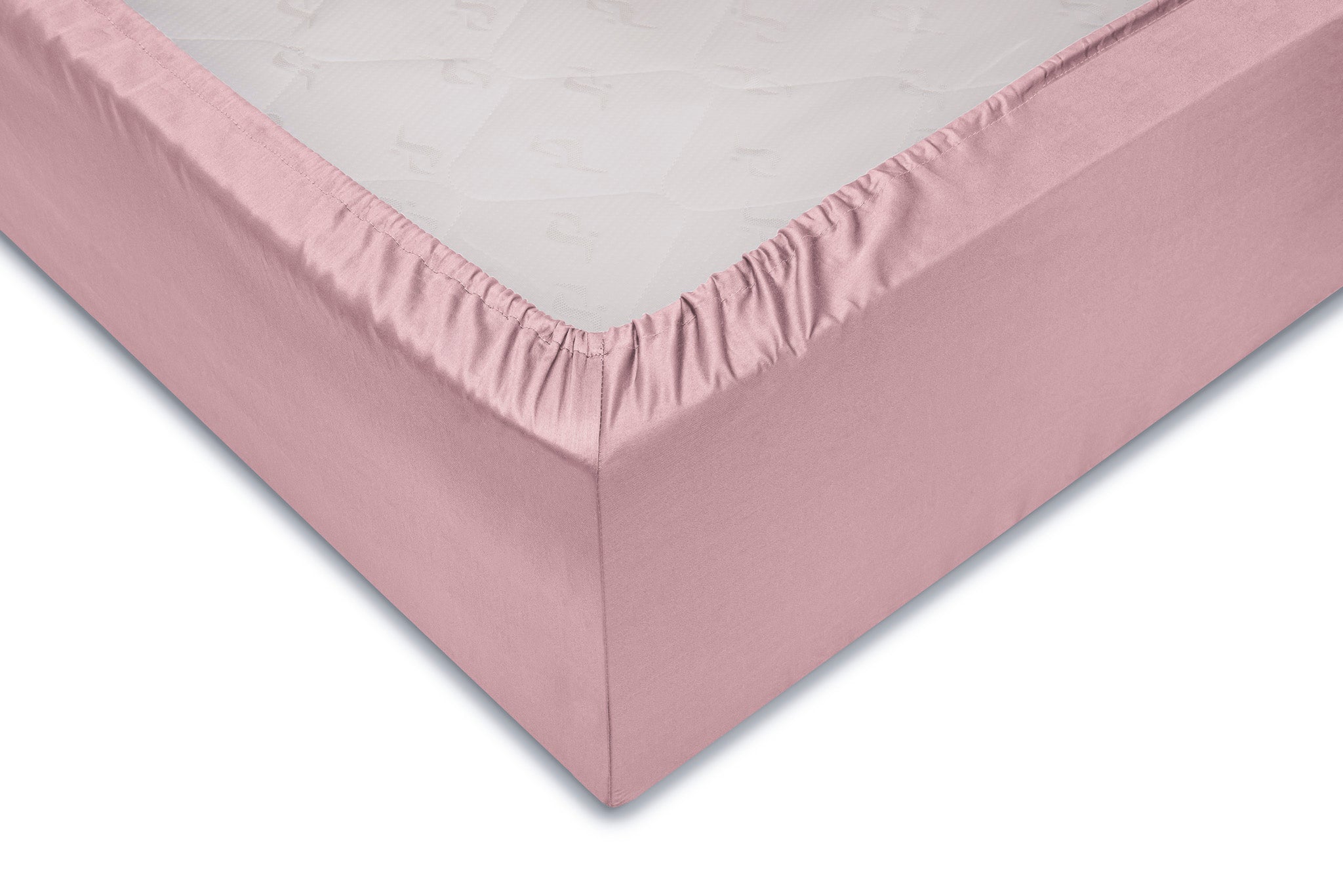 Zo Home hoeslaken Satinado Shady Pink satijn