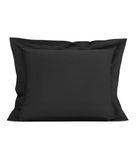 Heckettlane kussensloop Elementi Moonless Black satijn