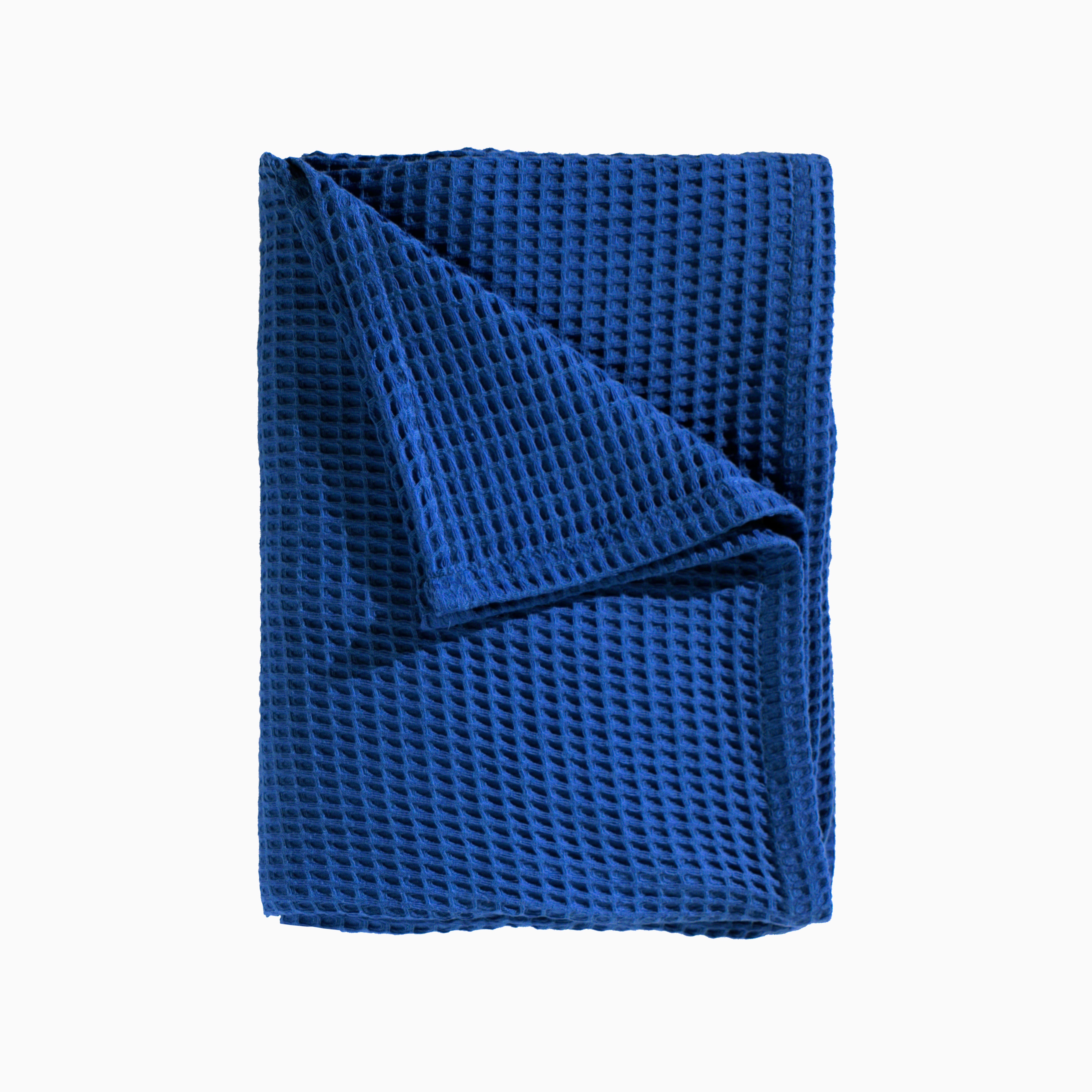 Heckettlane bedsprei Wafel Ink Blue katoen