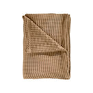 Heckettlane bedsprei Wafel Pale Khaki katoen