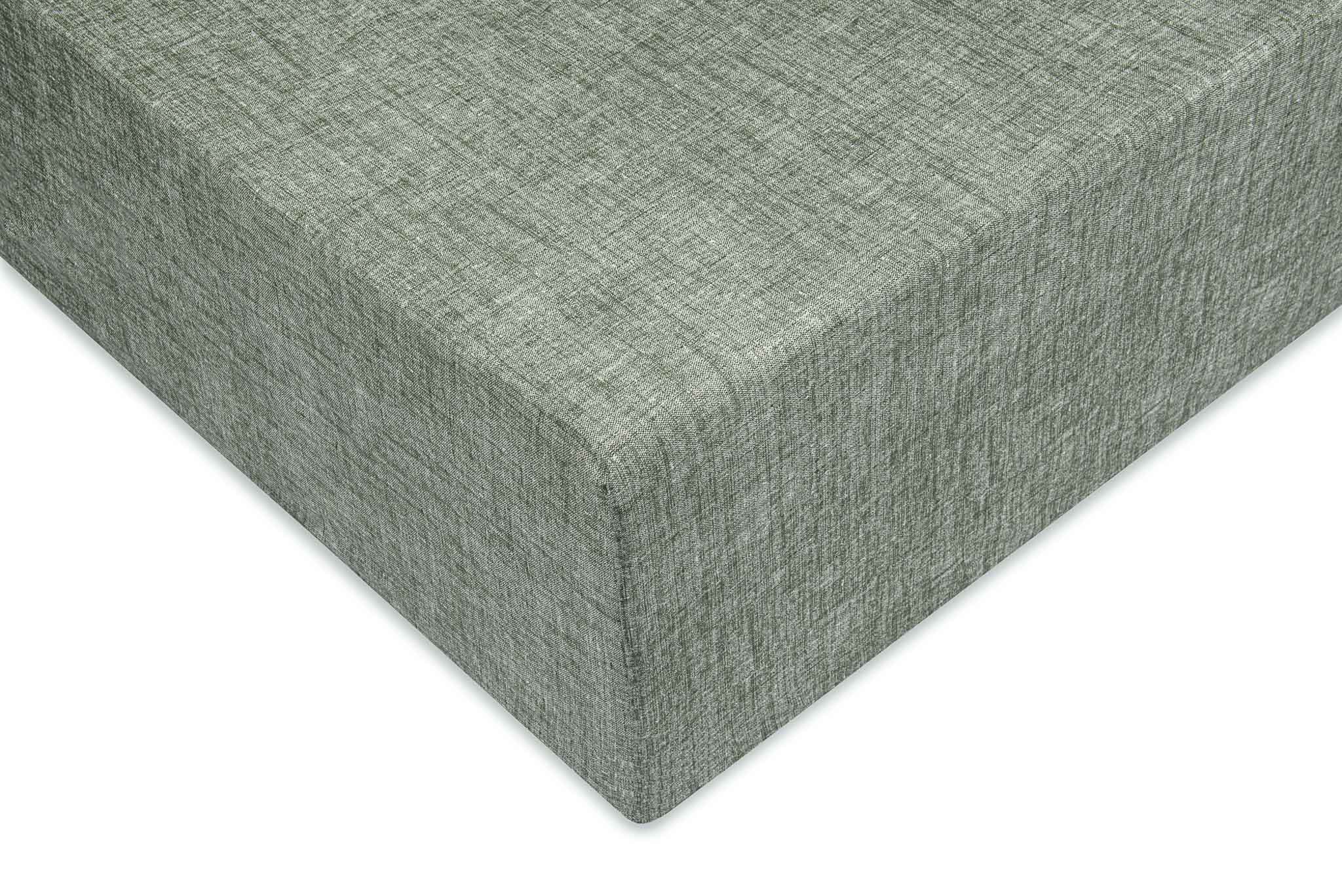 Zo Home hoeslaken Lino Army Green katoen