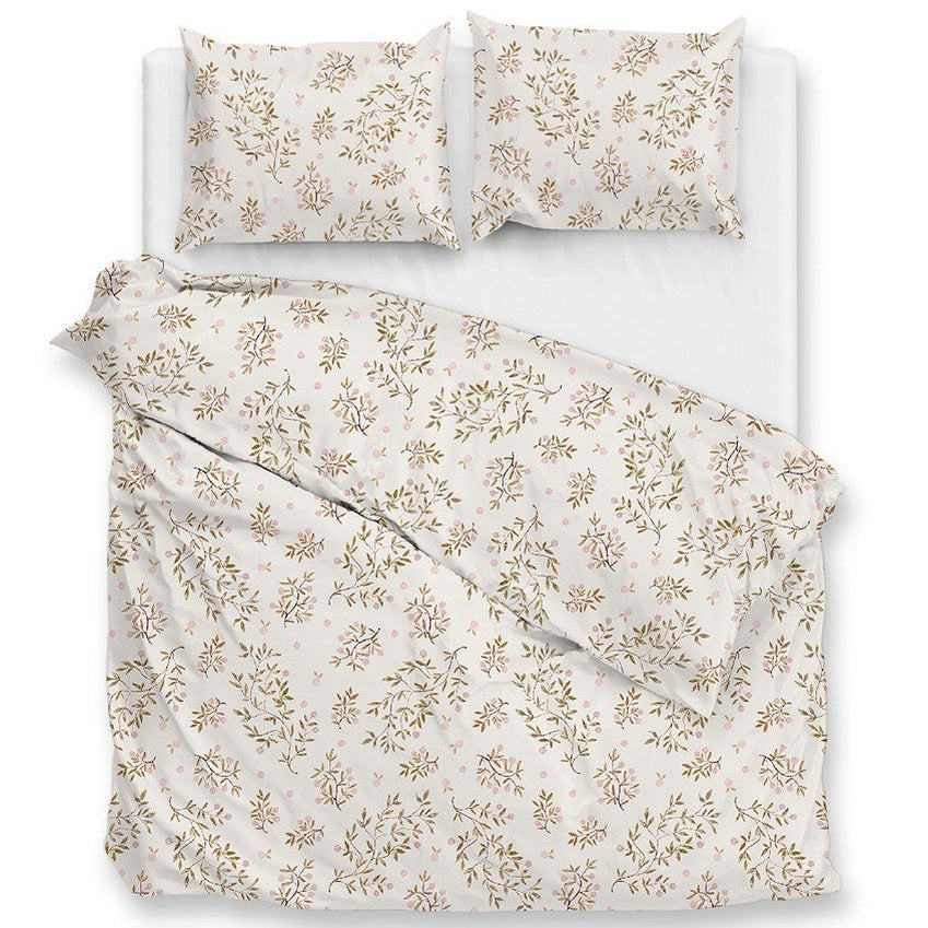 Zo Home Dekbedovertrek Katoen Fico Warm Sand