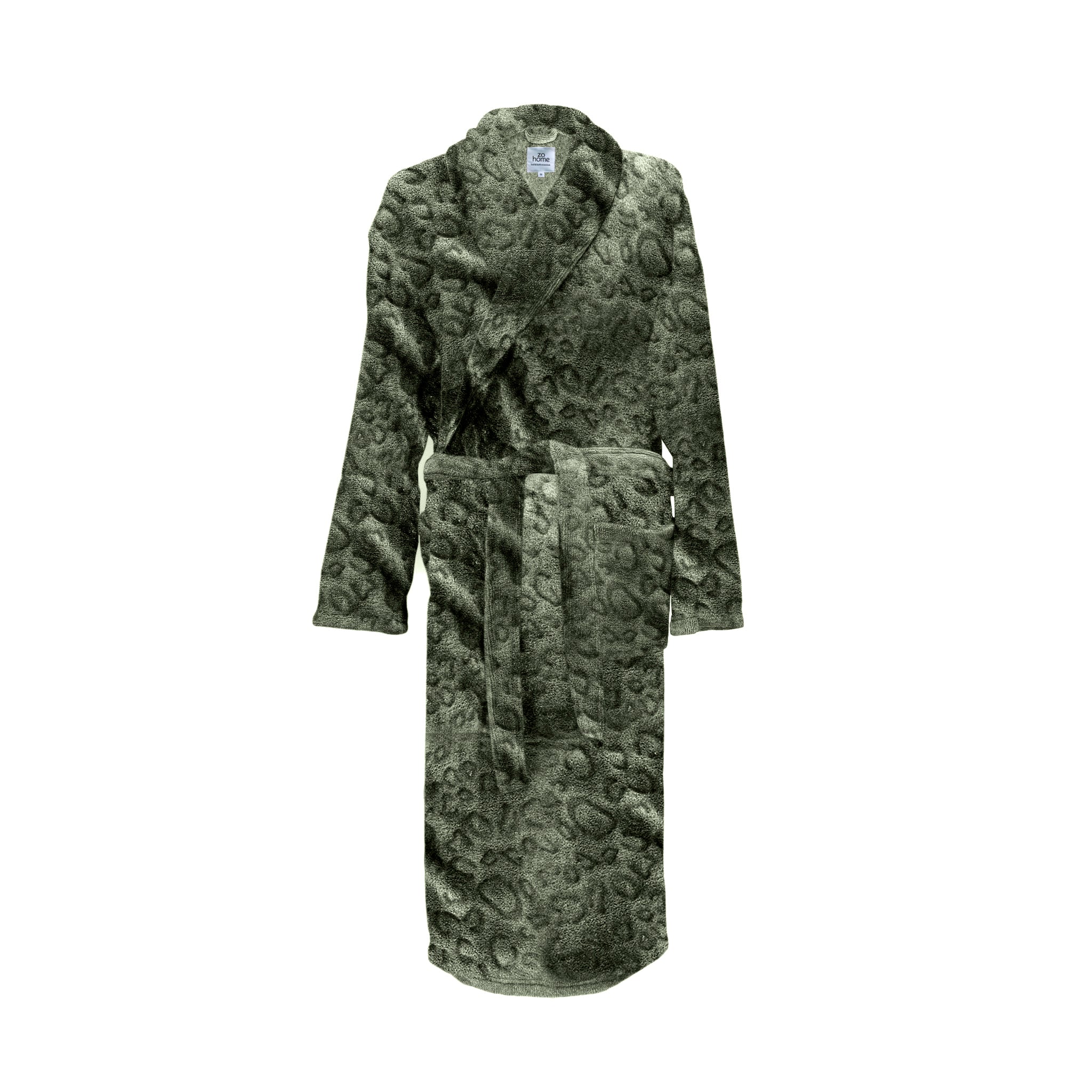Zo Home badjas Pantera Olive Green