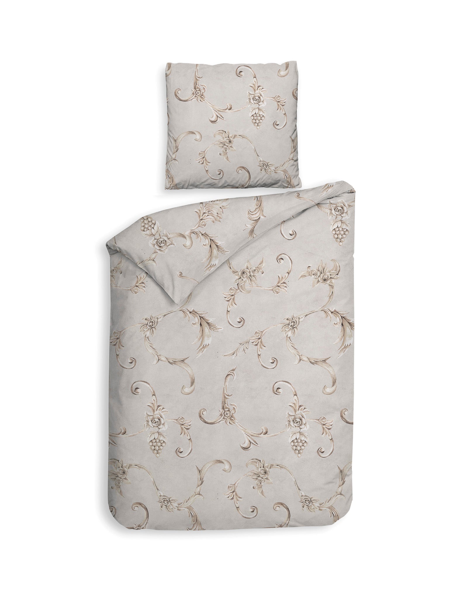 Heckettlane dekbedovertrek Rosalie Grey flanel