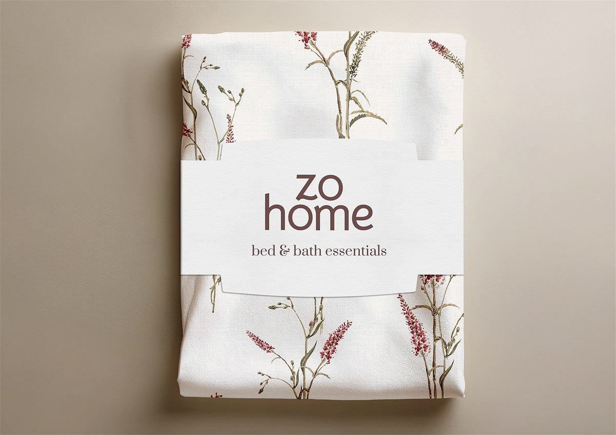 Zo Home Housse de Couette Flanelle Elodie