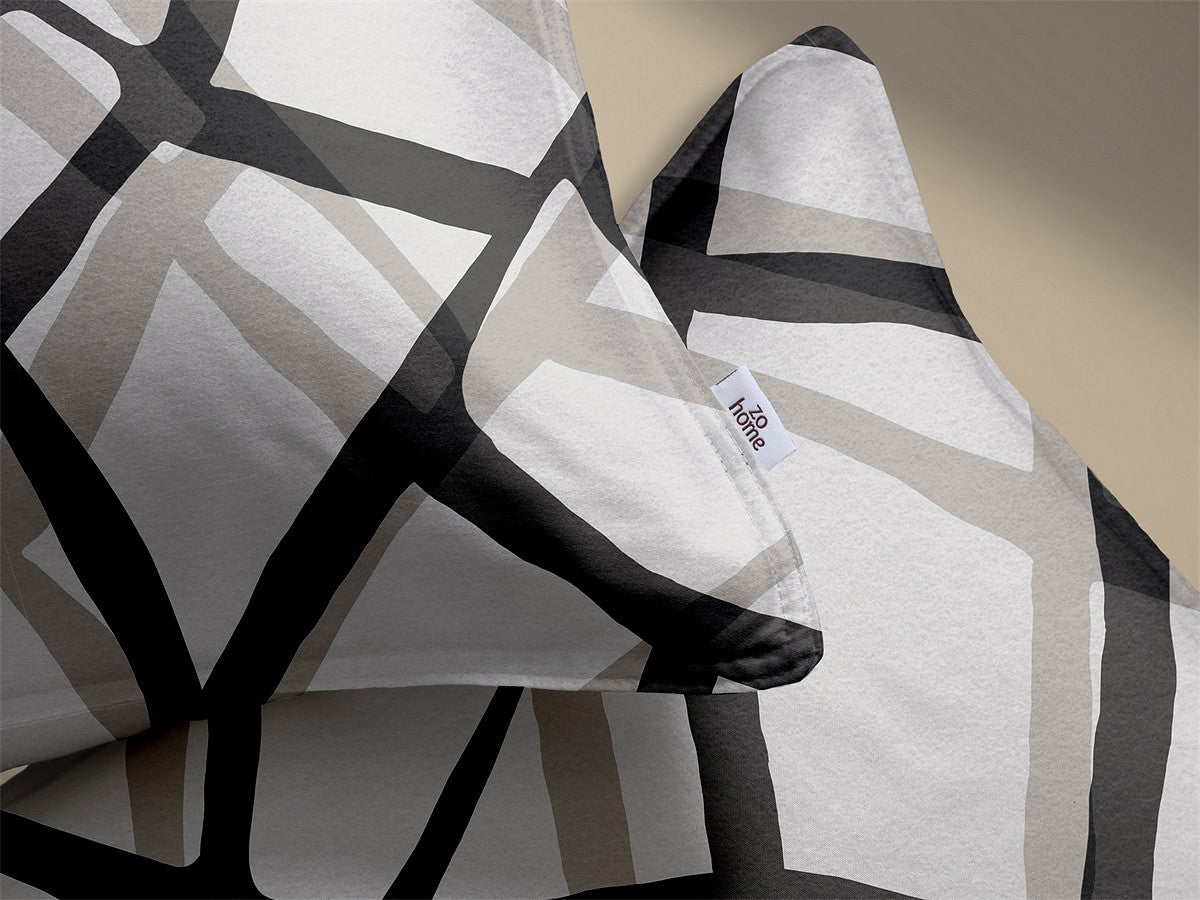 Zo Home Housse de Couette Flanelle Serena