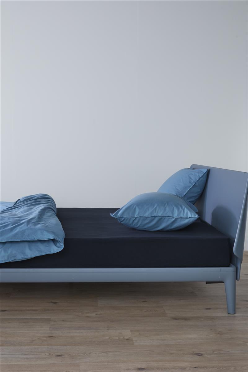 Beddinghouse split topper hoeslaken jersey marine blauw