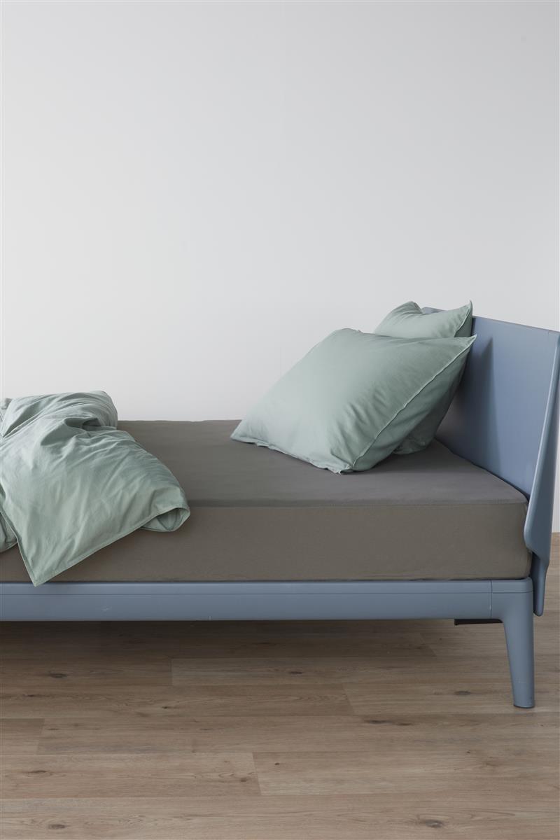 Beddinghouse split topper hoeslaken jersey taupe