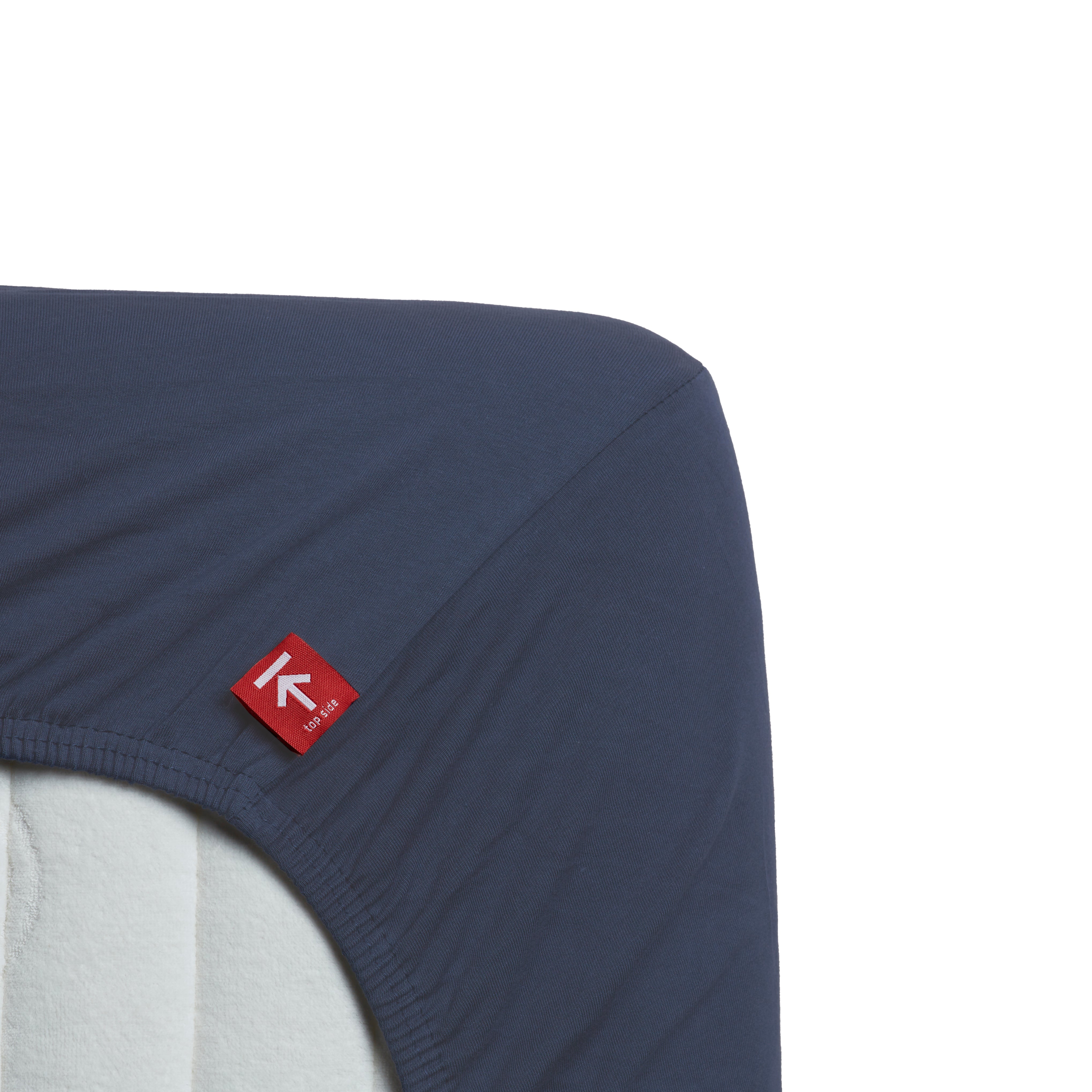 Beddinghouse split topper hoeslaken jersey stretch indigo