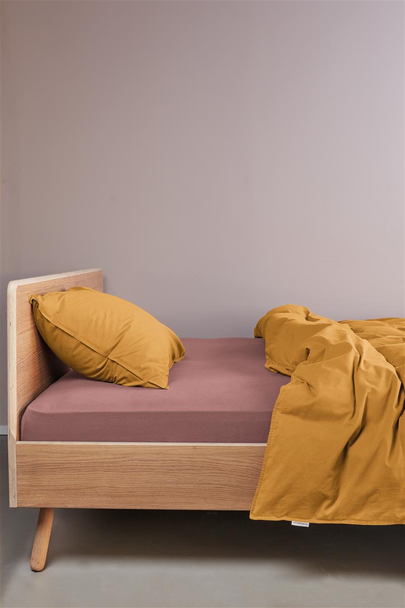 Beddinghouse split topper hoeslaken jersey roze