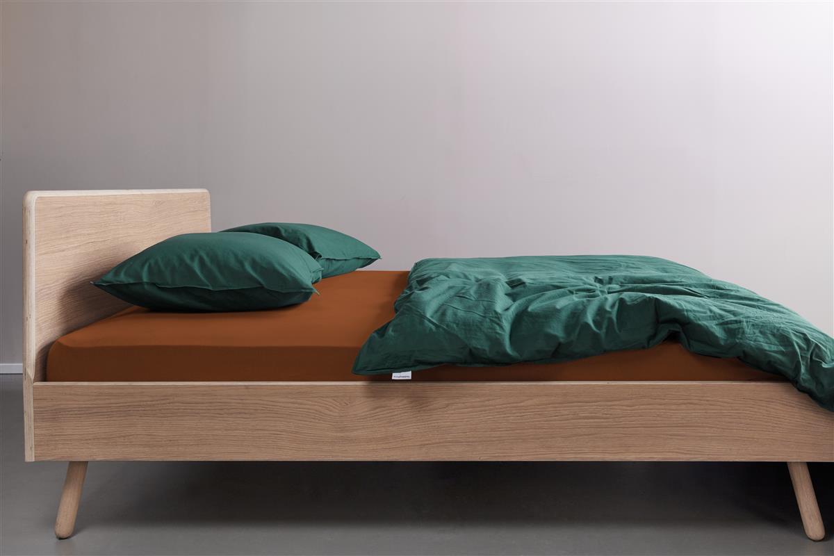 Beddinghouse split topper hoeslaken jersey terra