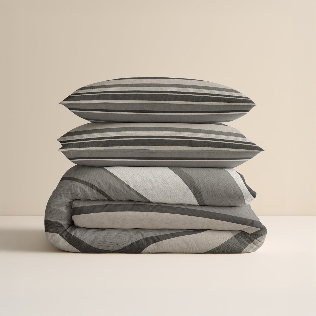 Sleeptime Dekbedovertrek Flanel Zuma Taupe