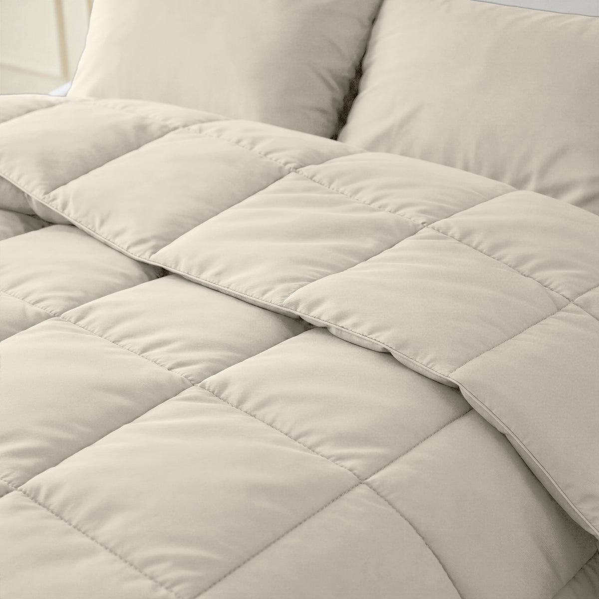 Primaviera Deluxe lazy dekbed percale beige